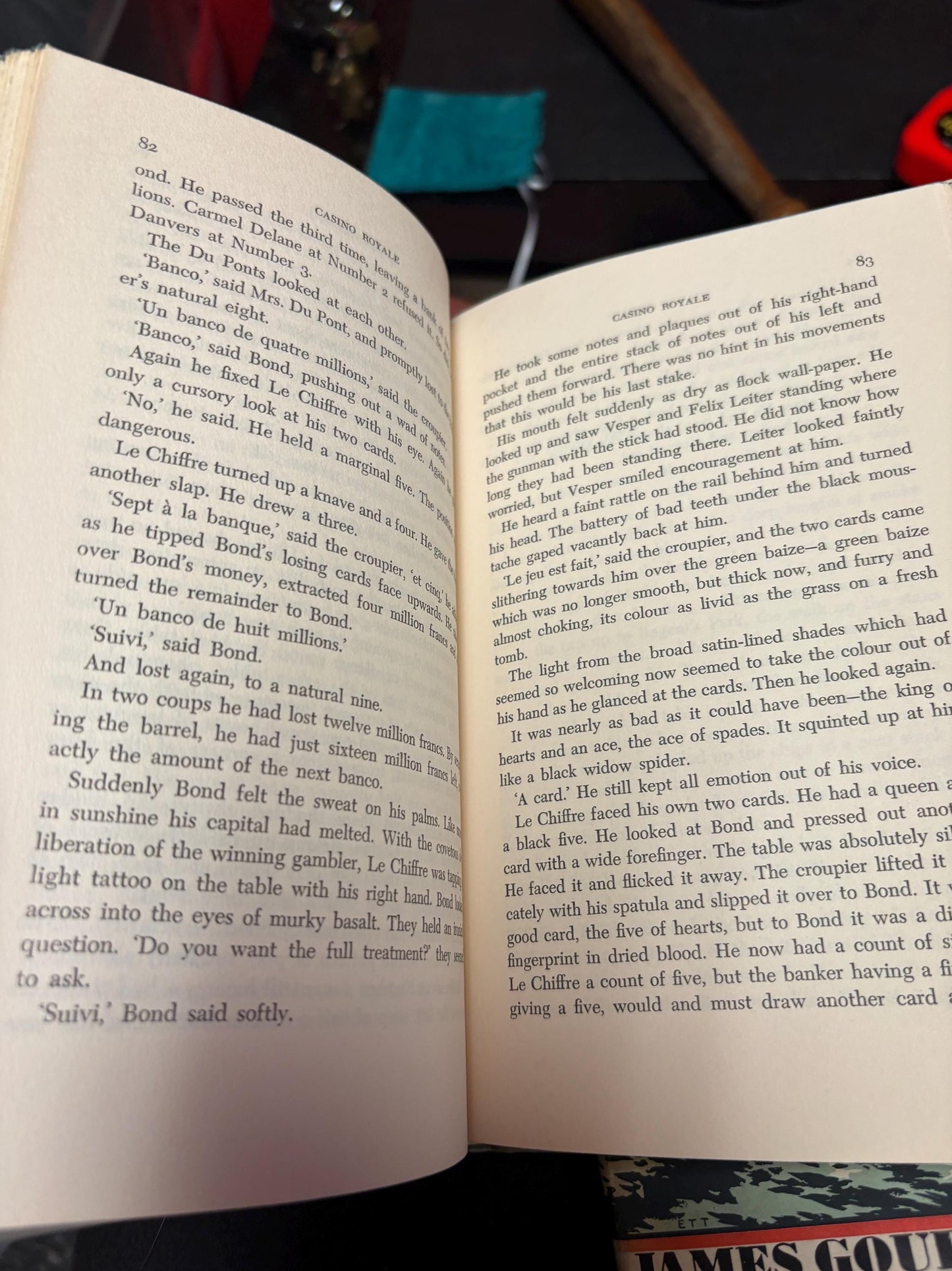 Amazing James Bond novel Casino Royale by Ian Fleming  first edition 1953 - pretty good condition - perfect gift