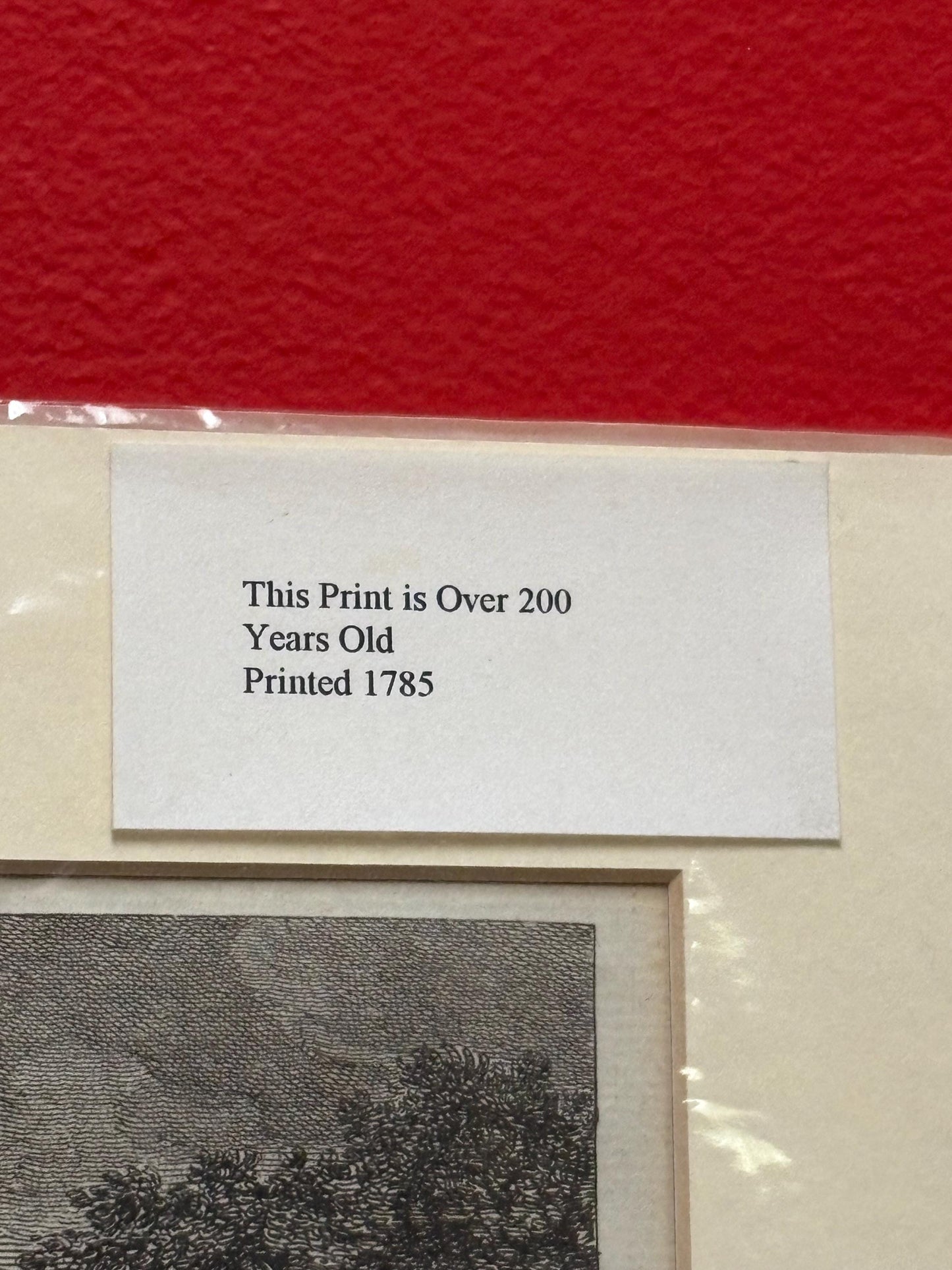 Fabulous 1785 original Captain Cook print in Matte  18 x 12“  from cool collection