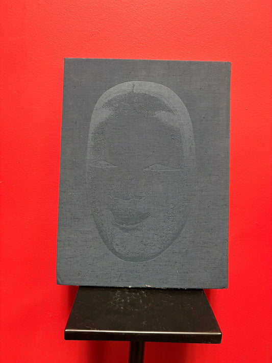 Big fancy book about Noh masks  mostly Big wonderful photographs  crazy cool