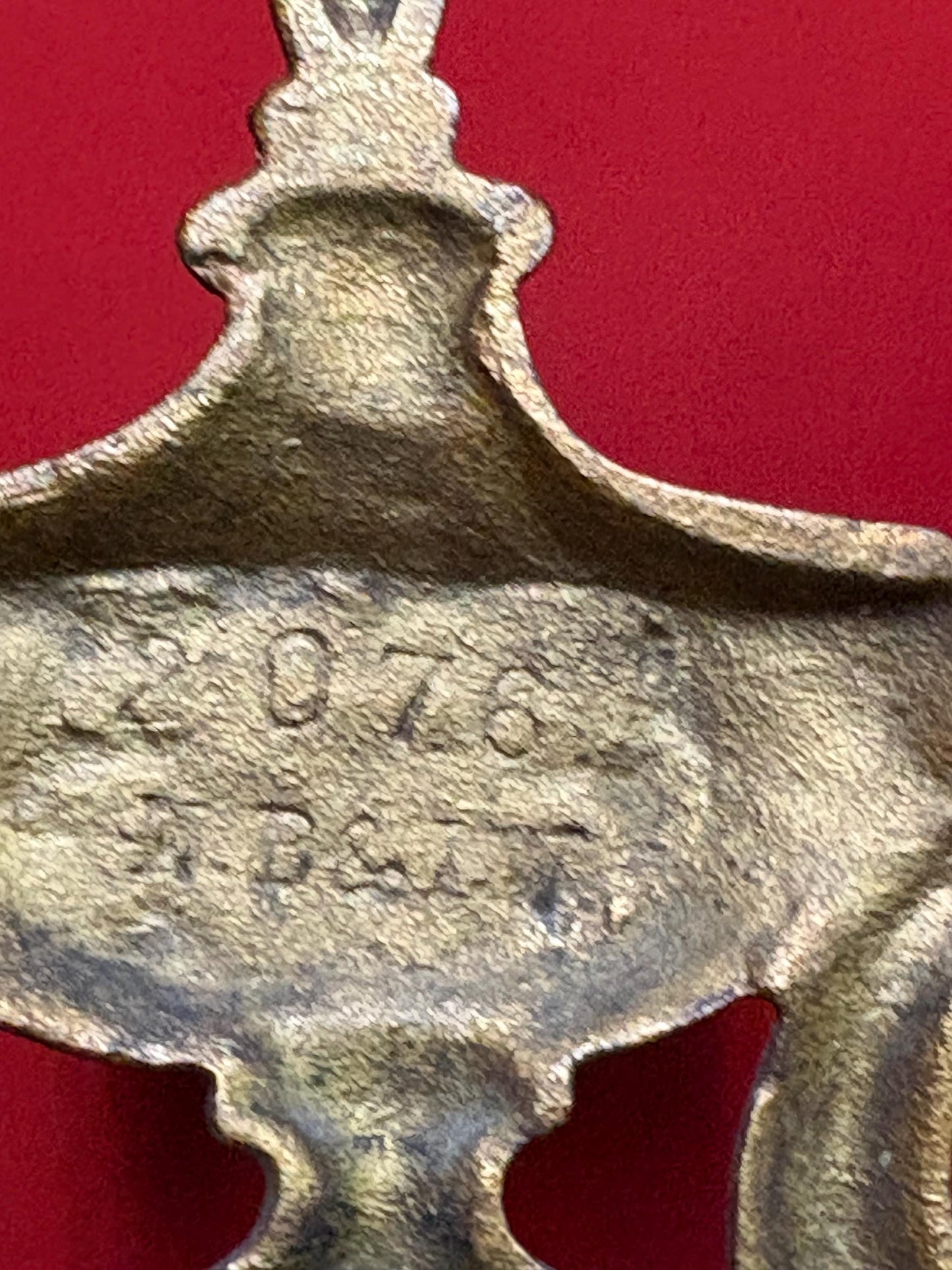 Amazing antique 19 century gilded metal ornate frame  outside 16 x 9 1/2 and inside 12 x 4“  wow - so many uses