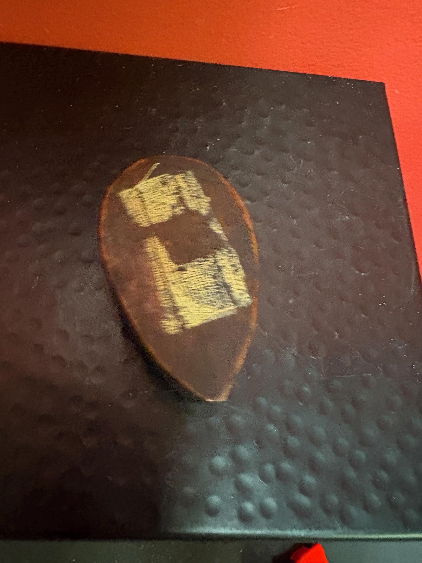 Beautiful 3 inch African antique miniature Dan mask  amazing size and quality - great value and great gift