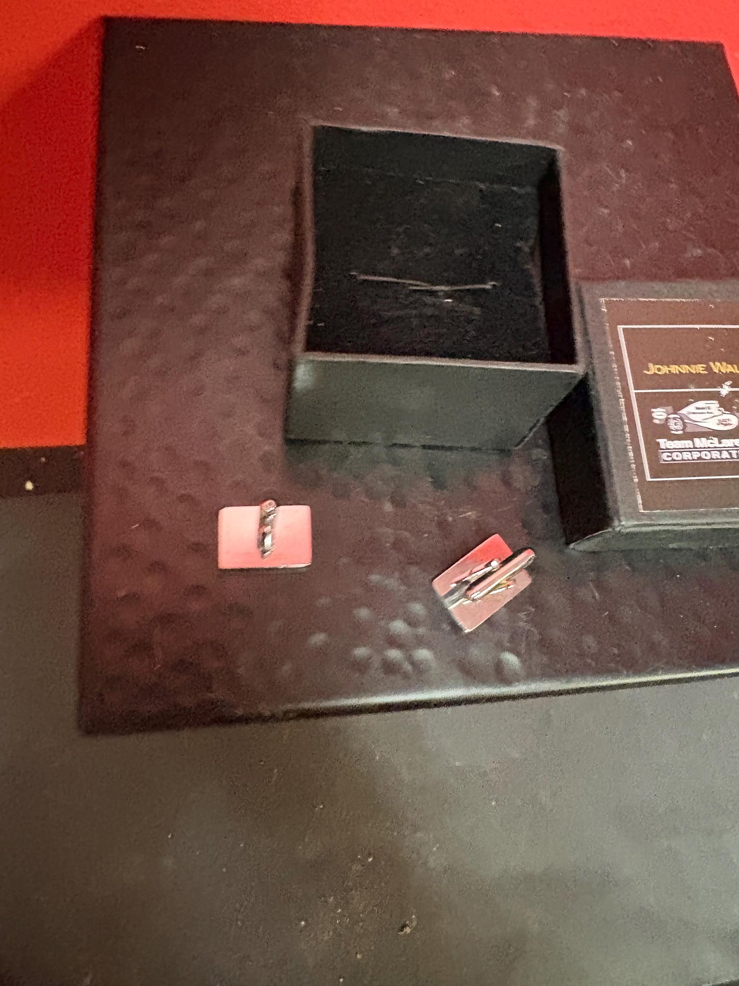 Pair of cool Johnny Walker Cufflinks in original box - perfect gift