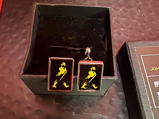 Pair of cool Johnny Walker Cufflinks in original box - perfect gift