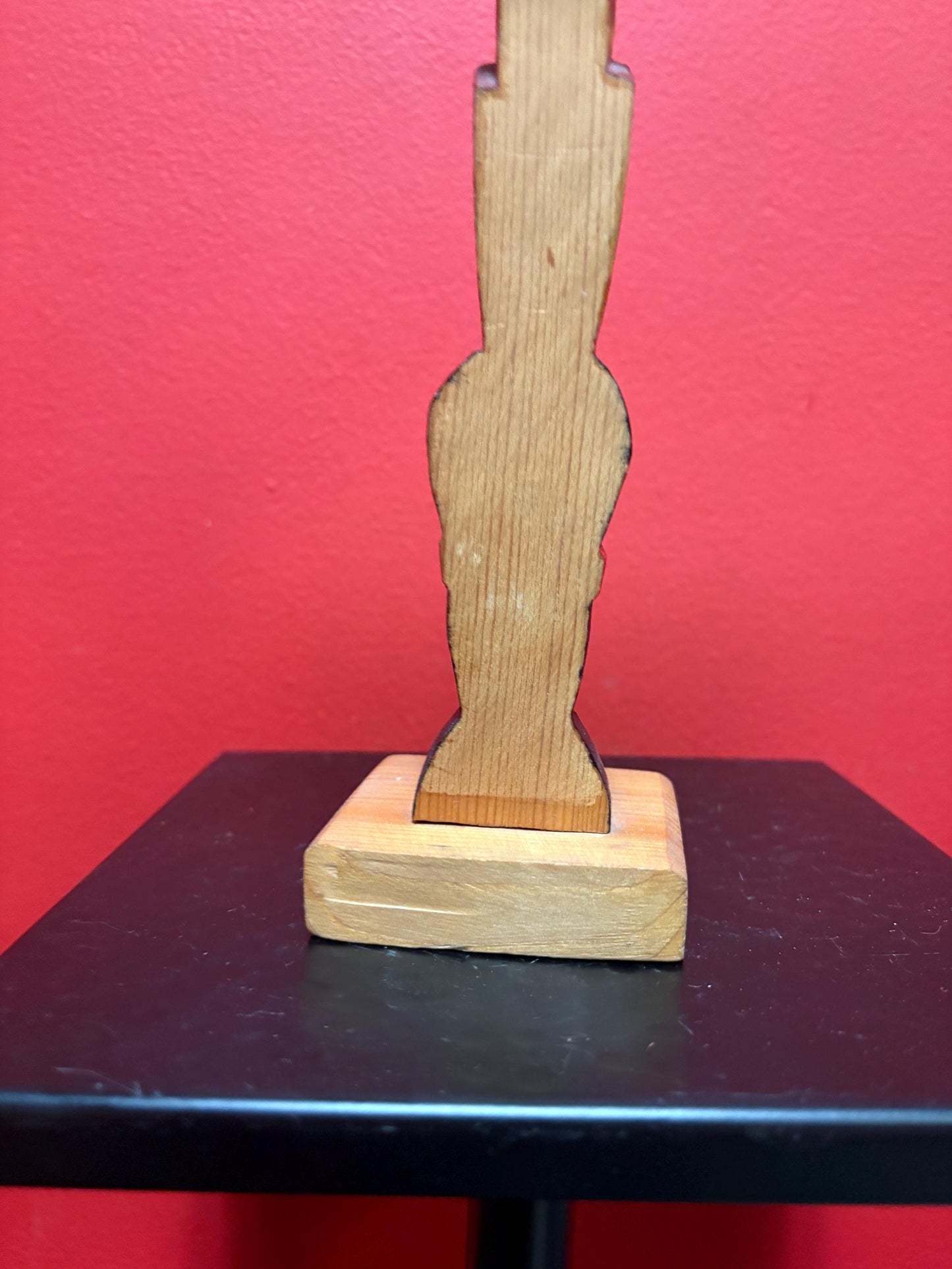 Lovely signed indigenous first Pacific Northwest Coast winged totem pole - 10 x 6 wide