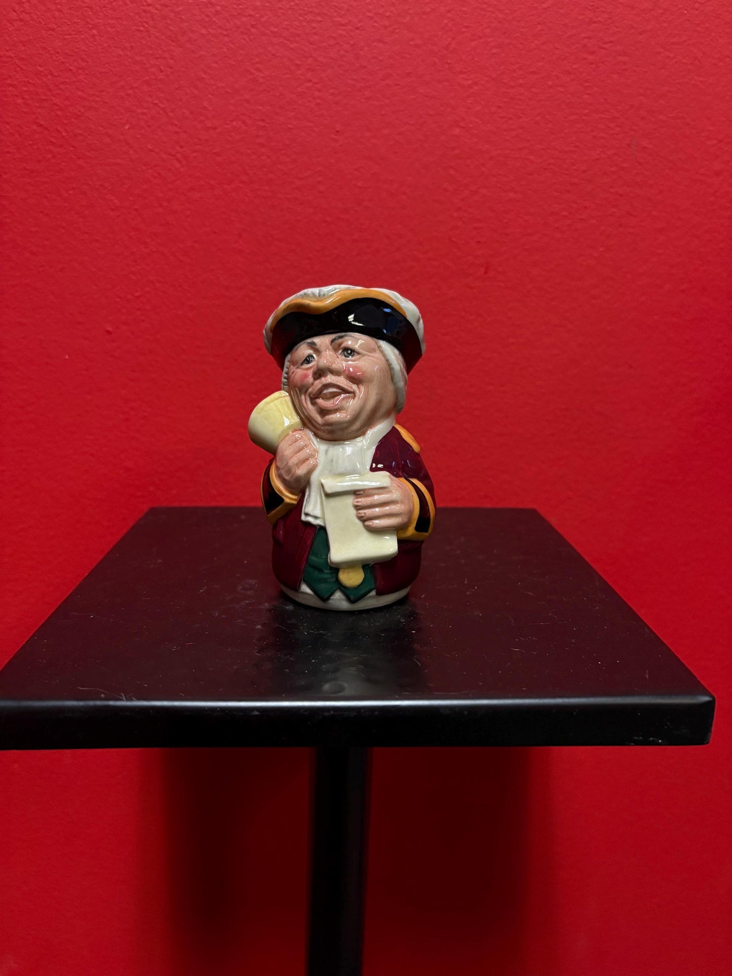 Lovely set of three Royal Doulton Toby jugs from the Doultonville  collection  all good condition  4 inches tall great value great gifts