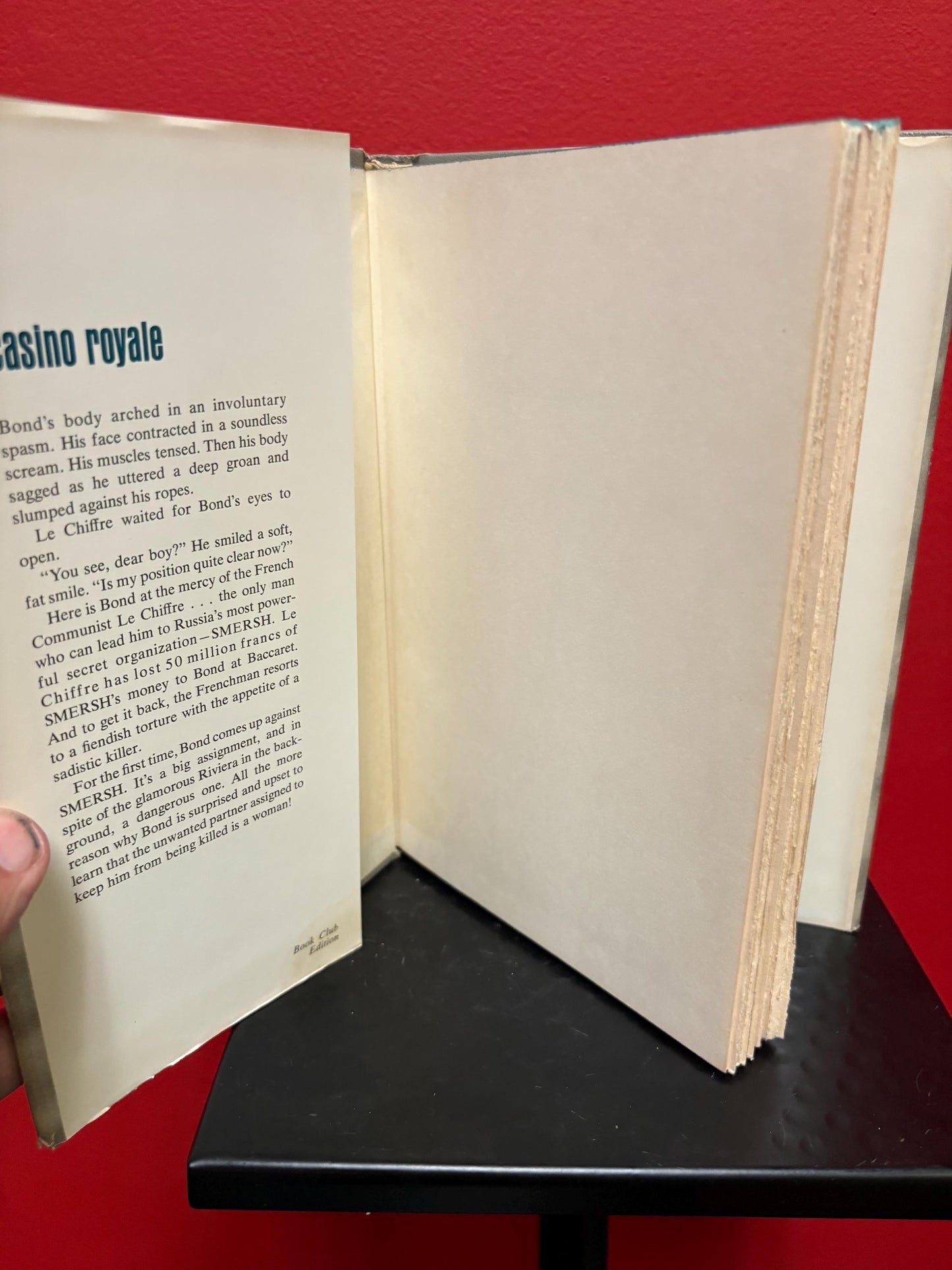 Amazing James Bond novel Casino Royale by Ian Fleming  first edition 1953 - pretty good condition - perfect gift