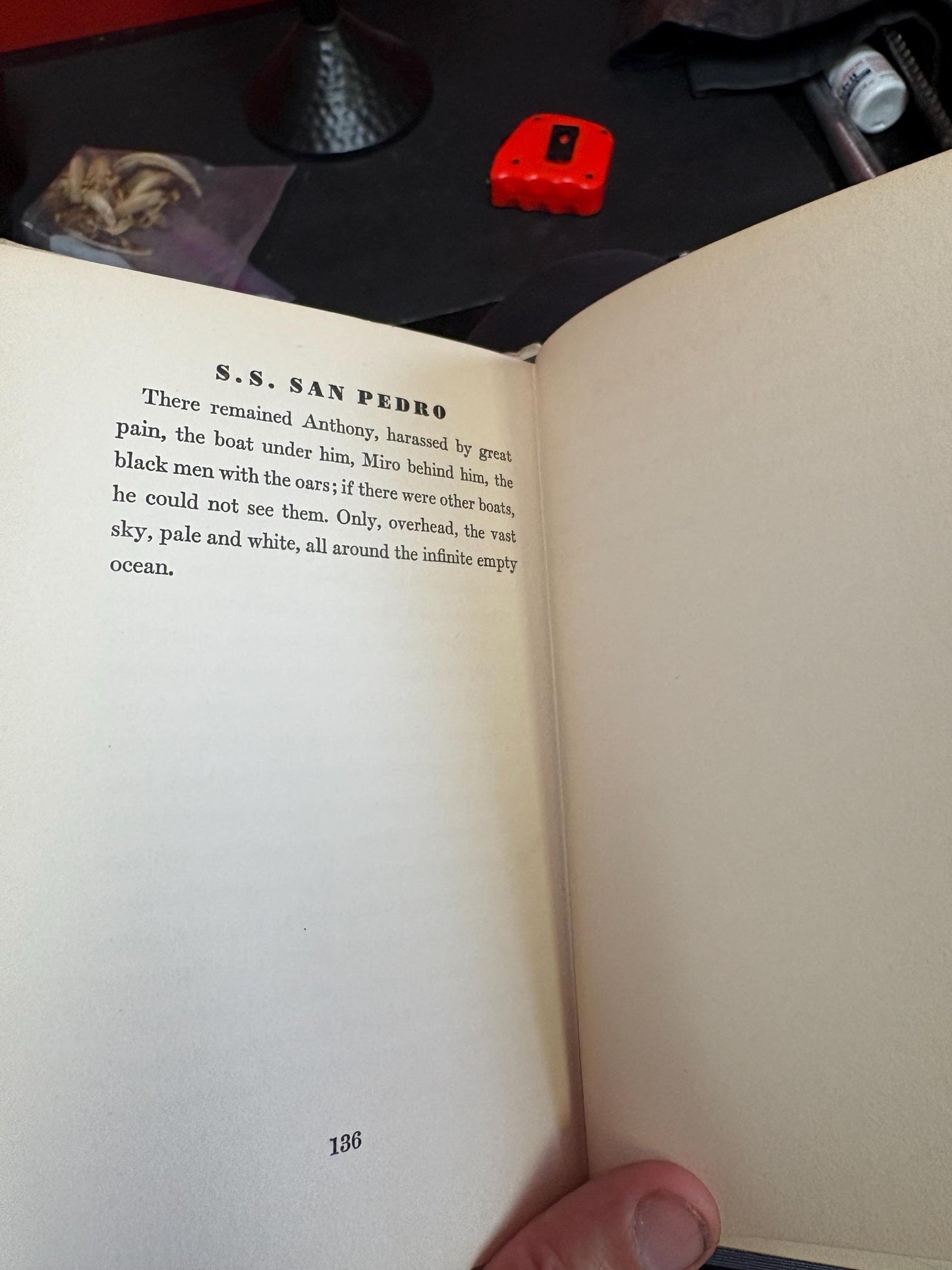 Lovely first edition 1930 SS San Pedro book  good used condition  by James Gould Cozzens.