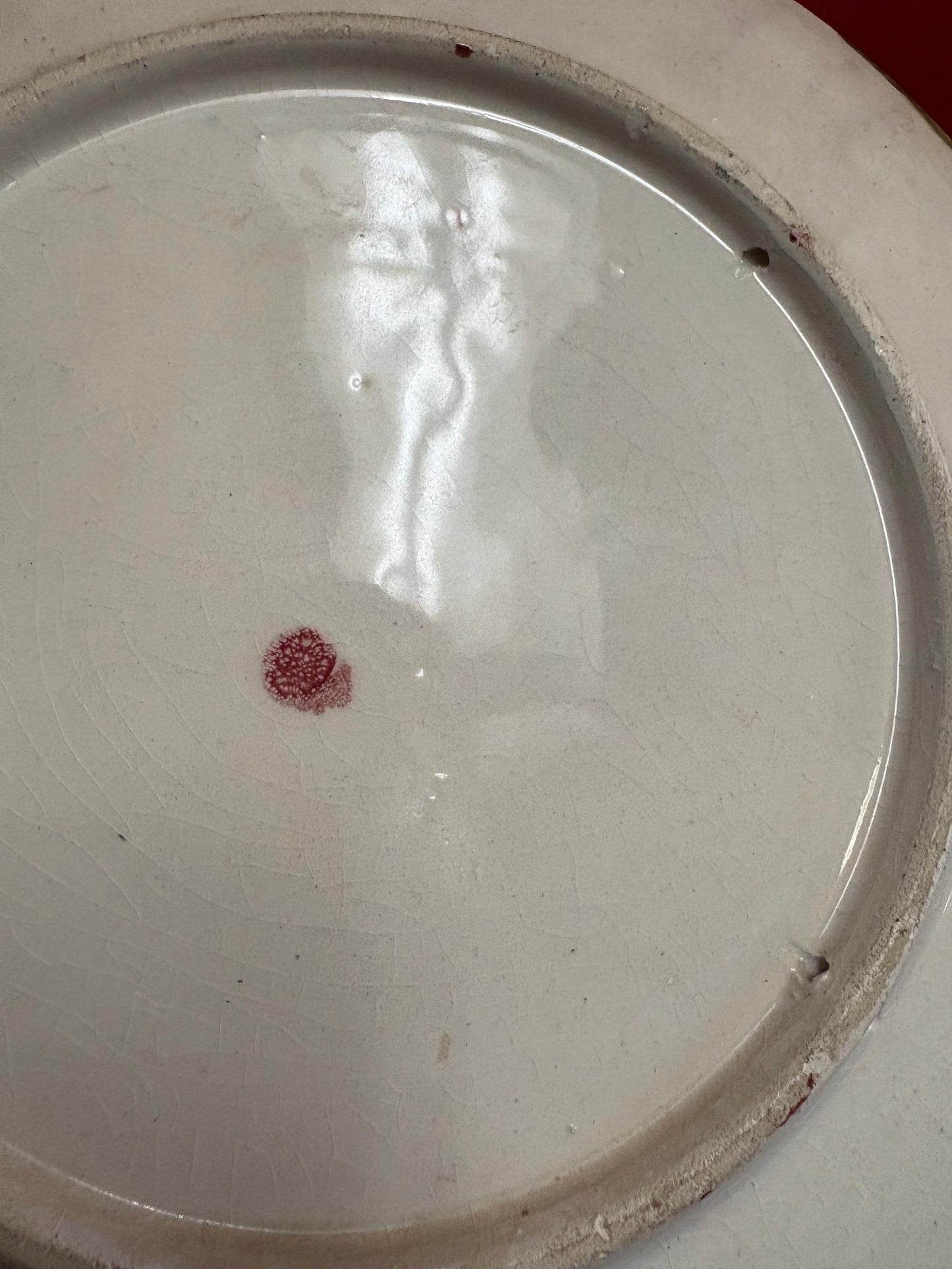 Stunning early 19 century majolica pallisy  Portugal  crab plate in mint condition   wow  10 inches across