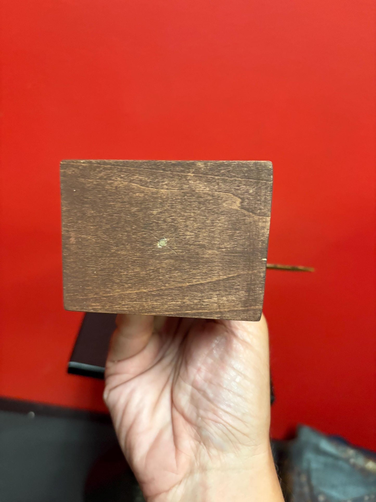 Lovely indigenous first nations Pacific Northwest Coast primitive unsigned 9 x 6 wide totem pole  great colours