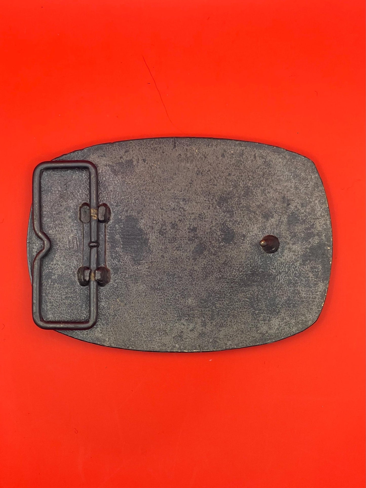 Vintage Brass Airplane Belt Buckle