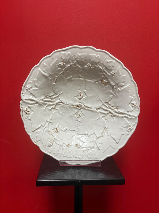 Beautiful early 19 century 11 inch wide Meissen porcelain plate  amazing price