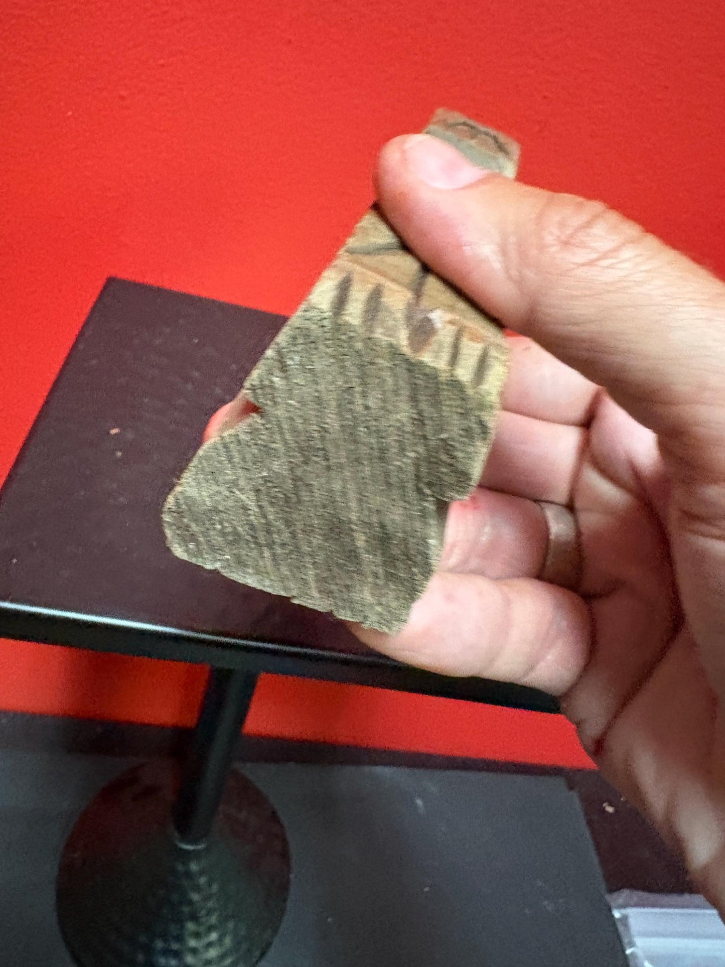 Beautiful 7 inch tall indigenous first nations pacific north West Coast Wolf totem statue  great detail  good value