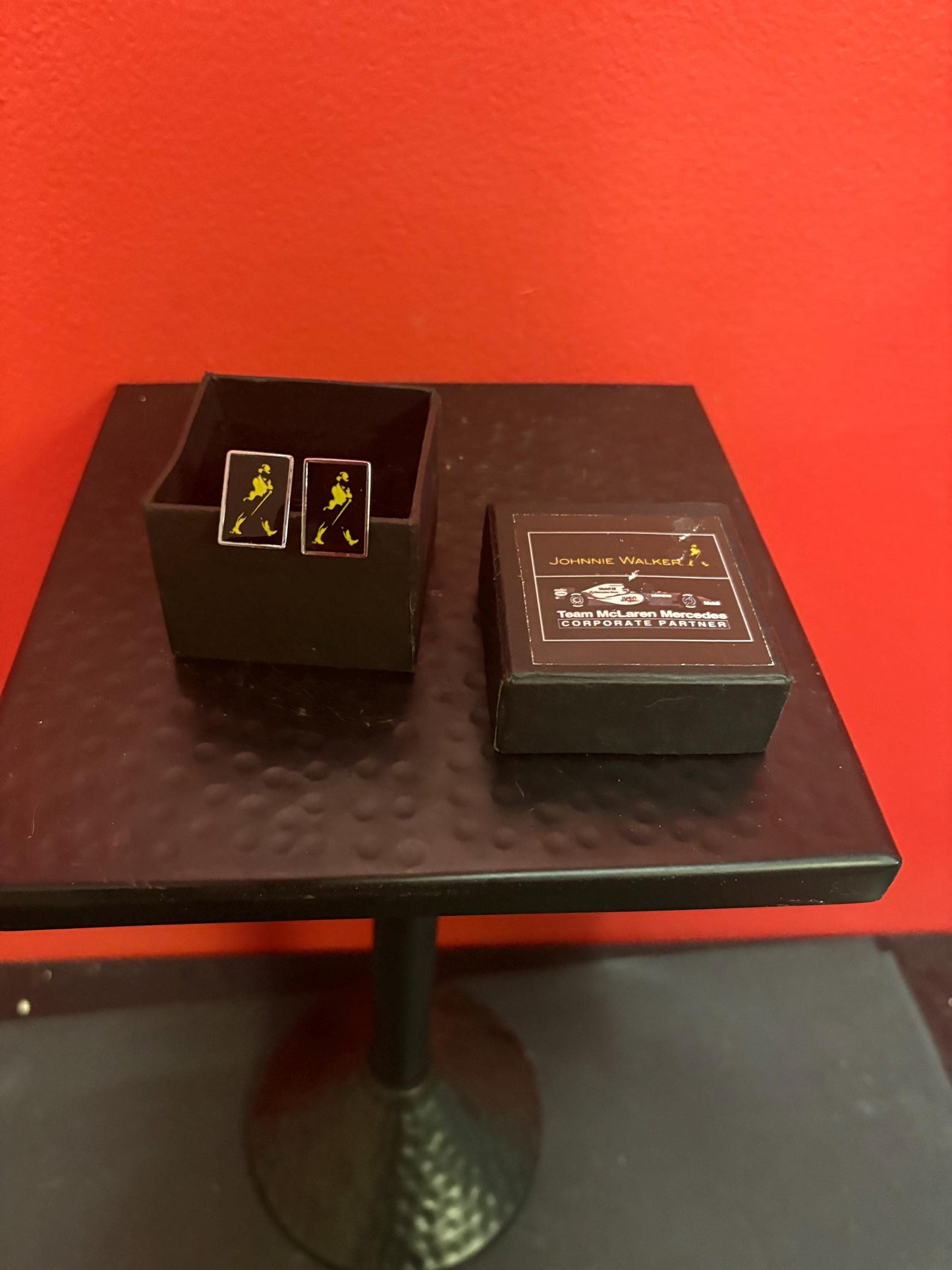 Pair of cool Johnny Walker Cufflinks in original box - perfect gift