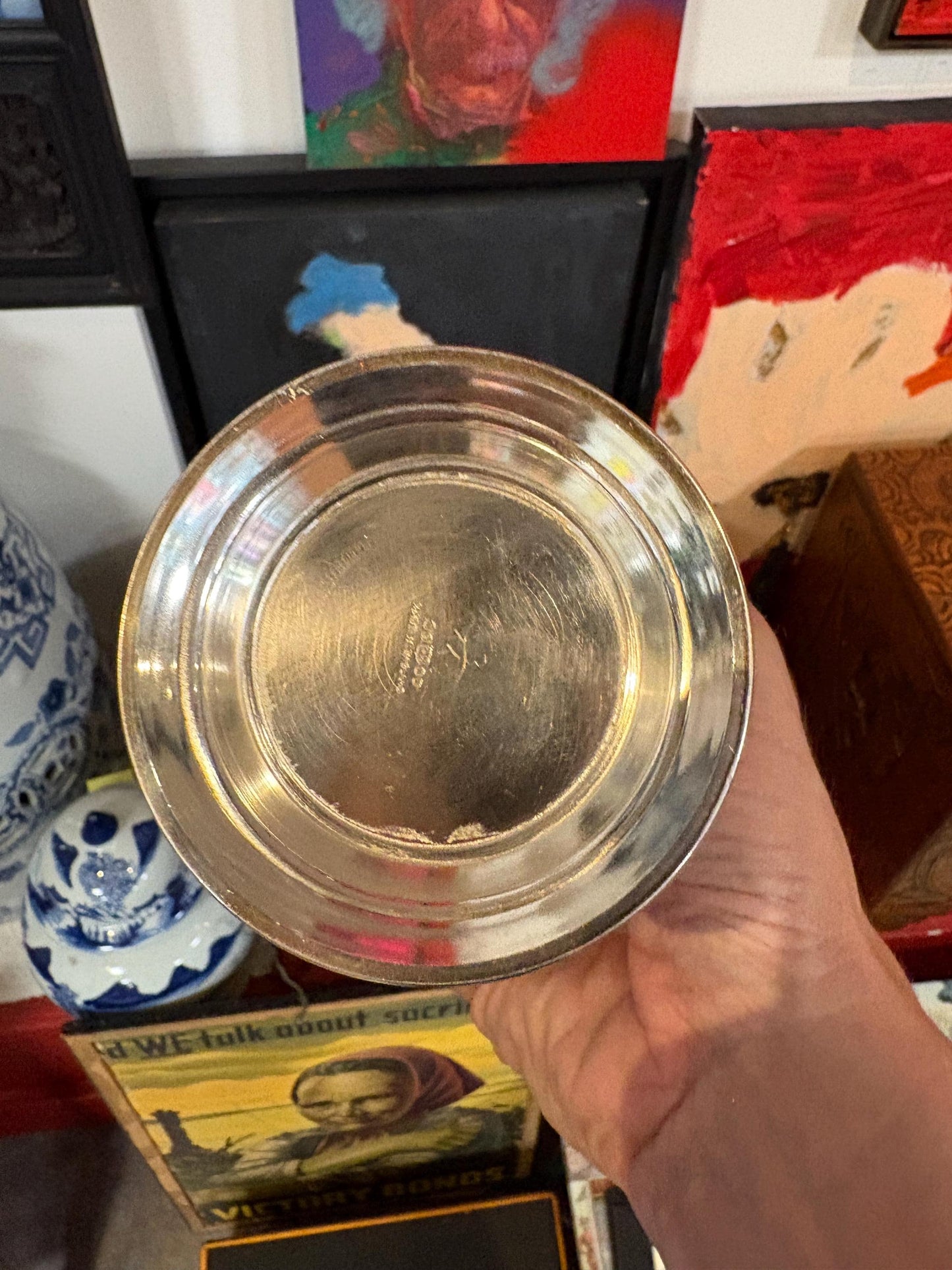 stunning antique silver plated 9 inch tall cocktail shaker  wonderful condition and ready to use  shaken like Vegas at 3am