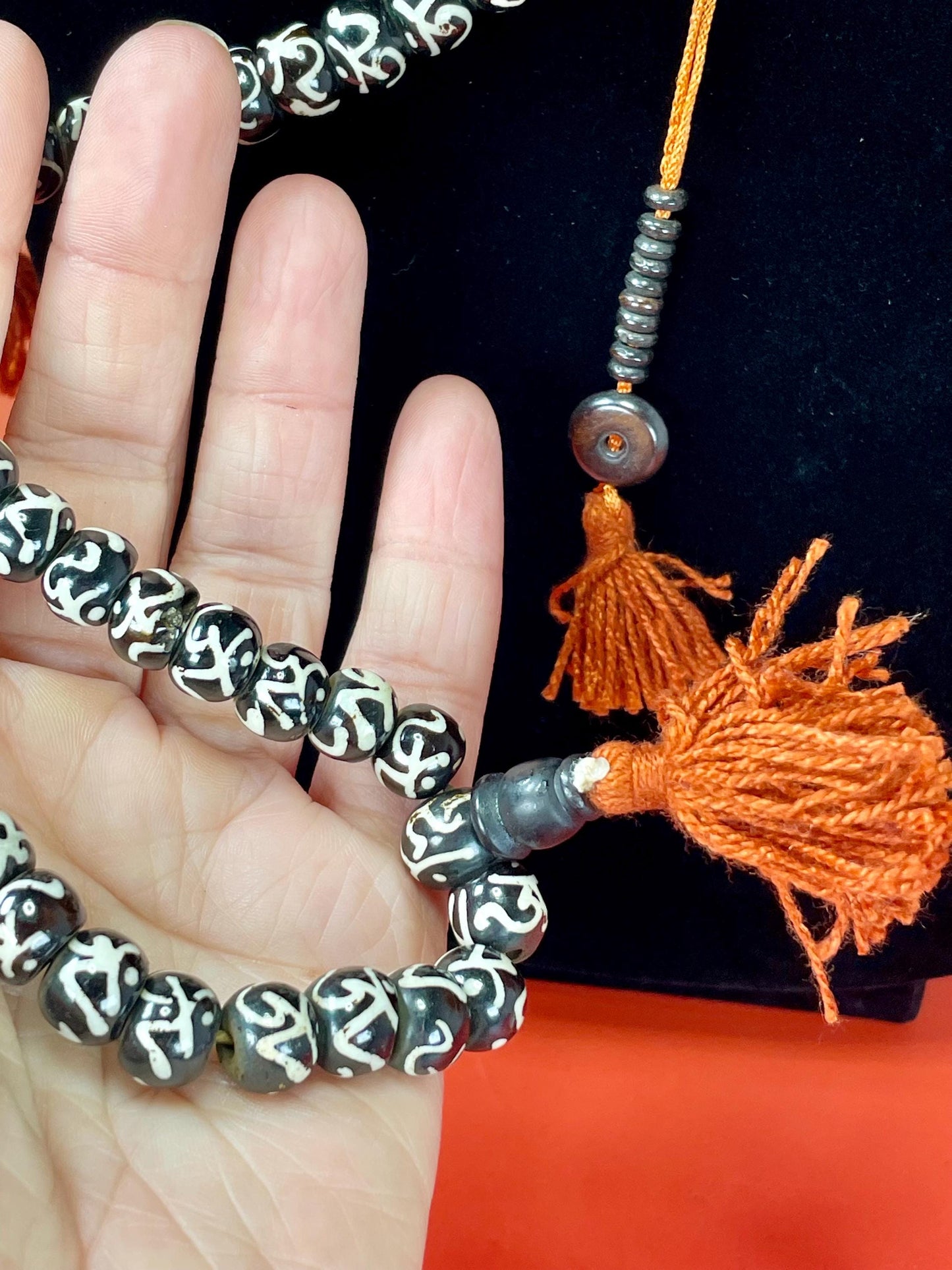 108 Bead Mala with Tassels