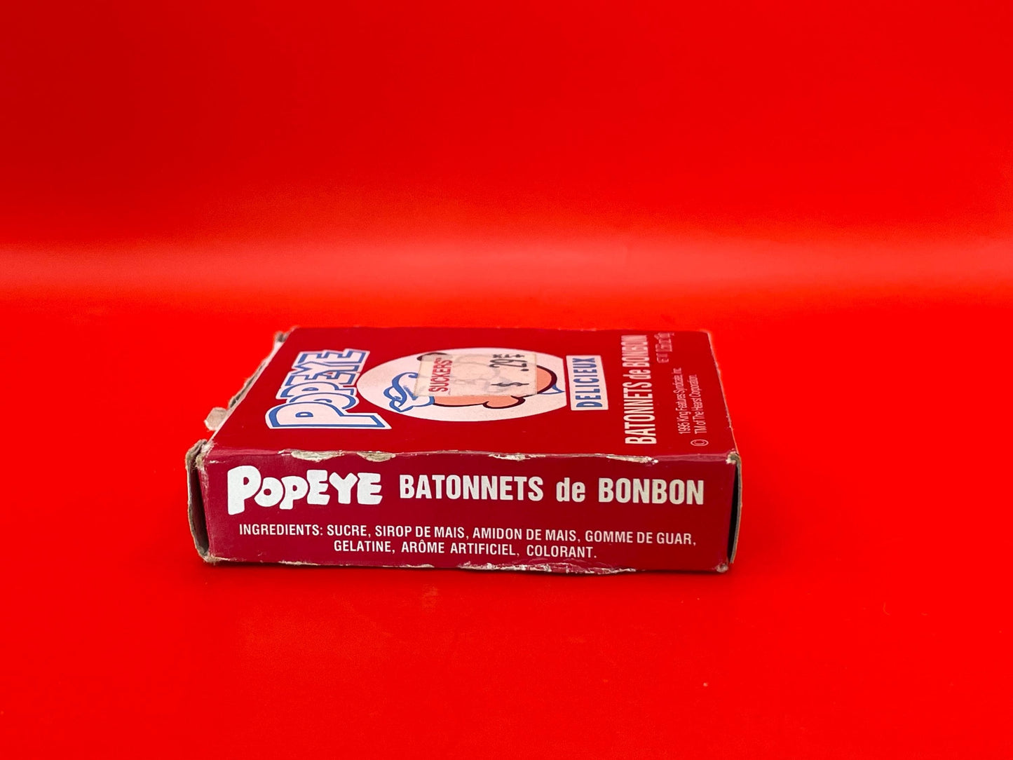 Popeye Tasty Candy Sticks  Nostalgic Treat