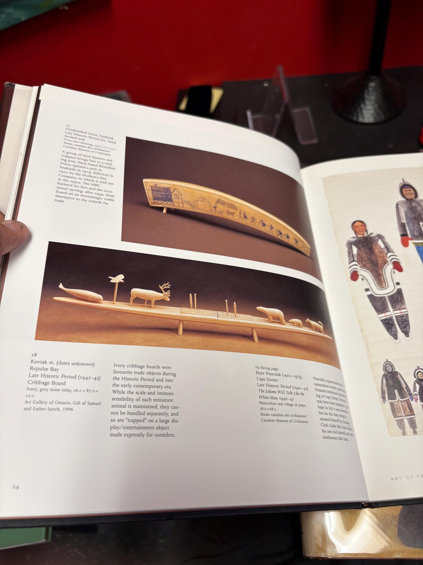 Lovely indigenous Inuit art book by Ingo Hessel  nice condition and great gift  wonderful photos