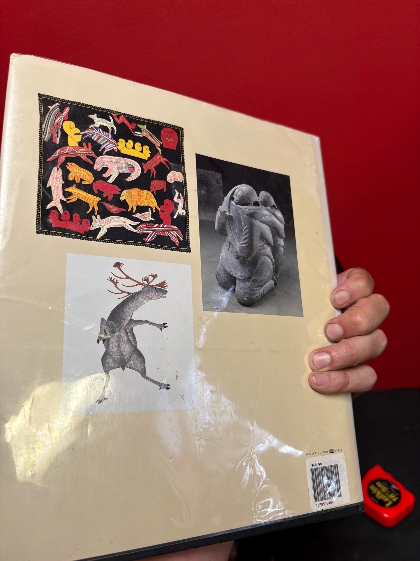 Lovely indigenous Inuit art book by Ingo Hessel  nice condition and great gift  wonderful photos