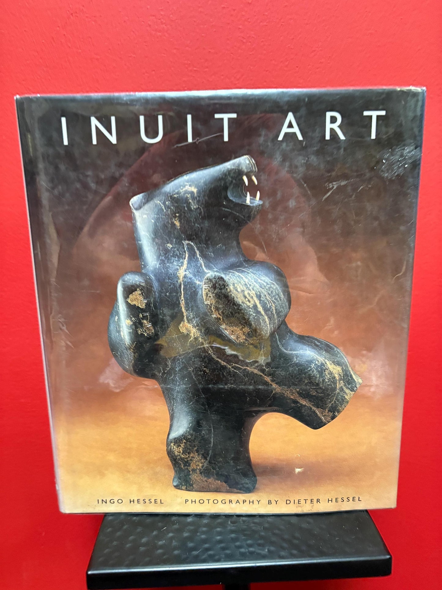 Lovely indigenous Inuit art book by Ingo Hessel  nice condition and great gift  wonderful photos