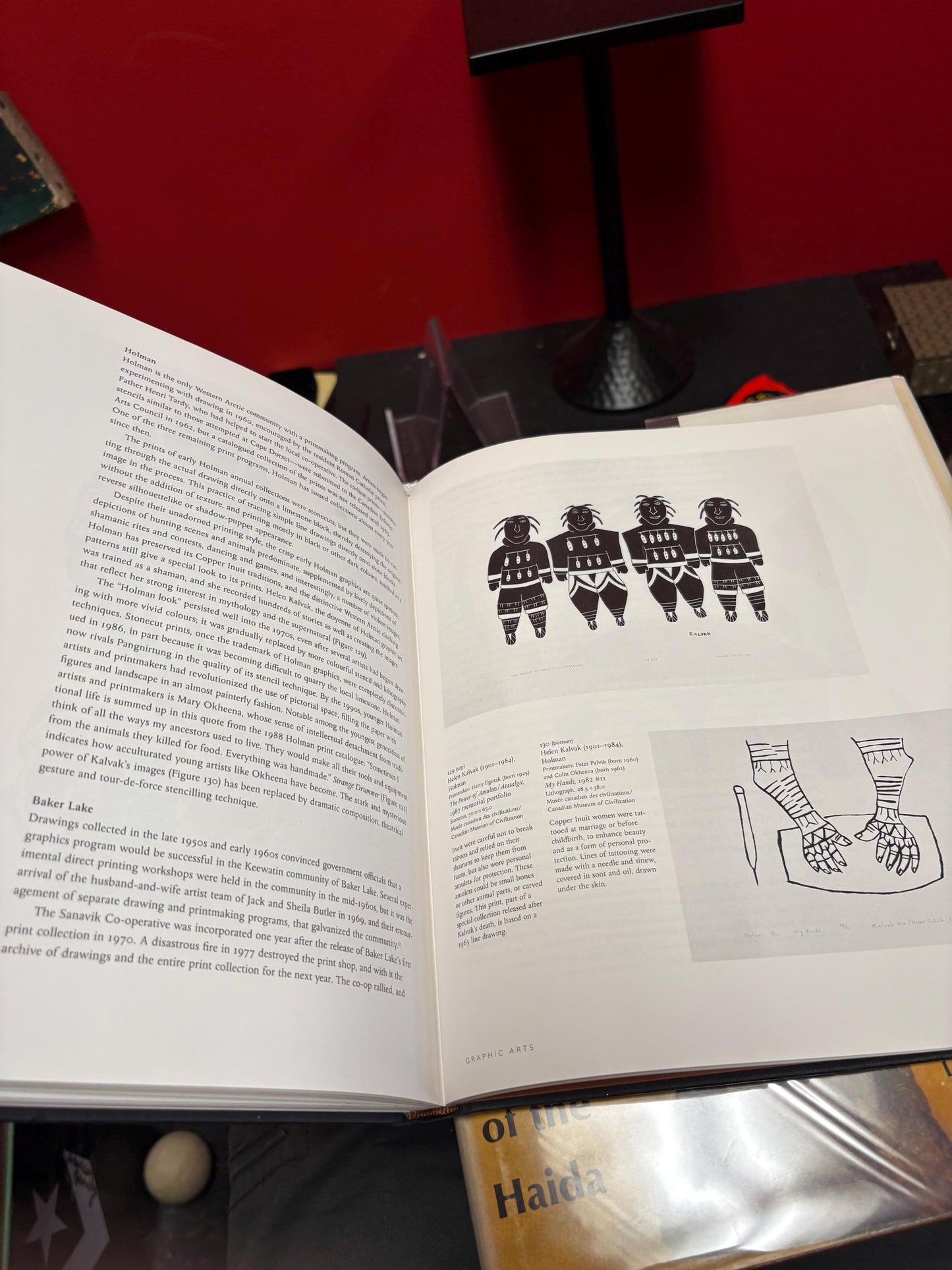 Lovely indigenous Inuit art book by Ingo Hessel  nice condition and great gift  wonderful photos