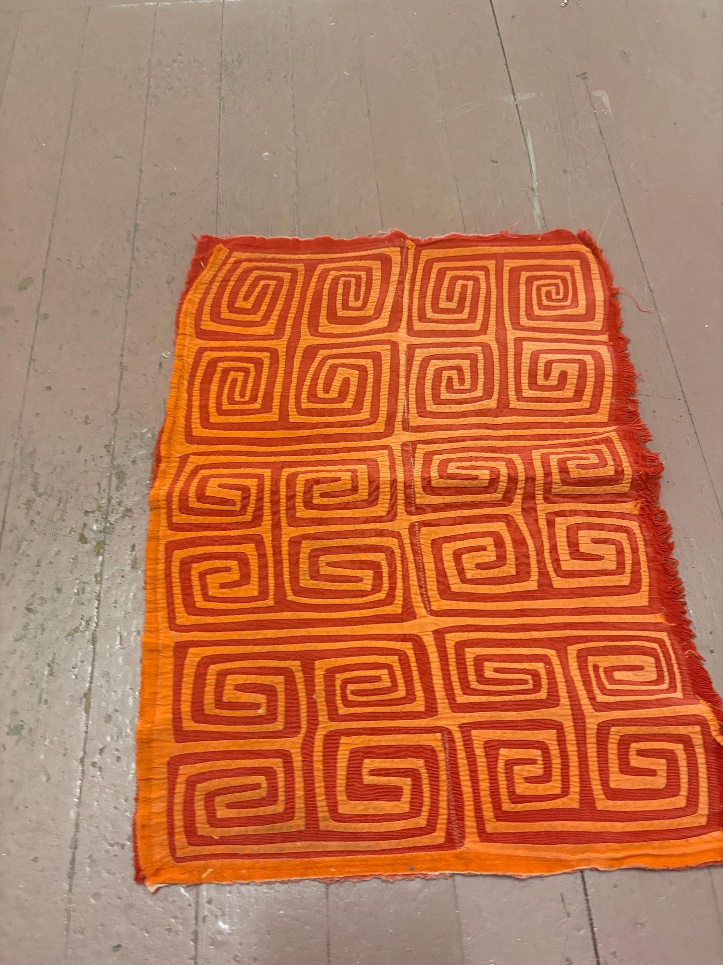 Beautiful antique 16 x 13 inch S. American MOLA in good condition