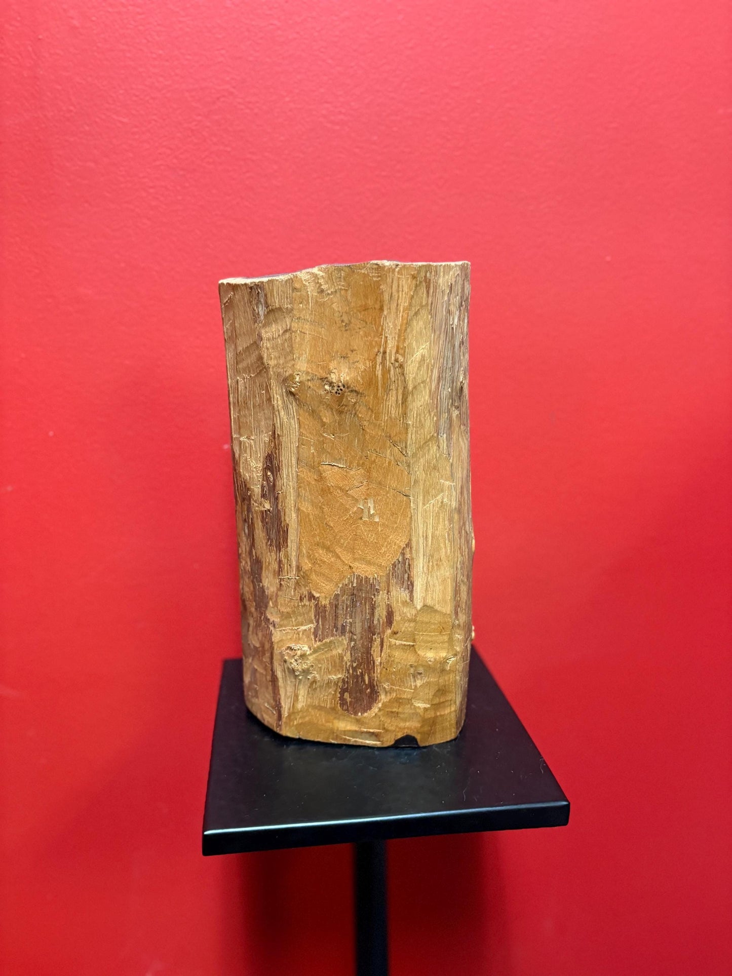 Stunning 12 x 6 inch wide African Makonde statue  heavy and crazy cool detail  wow wow