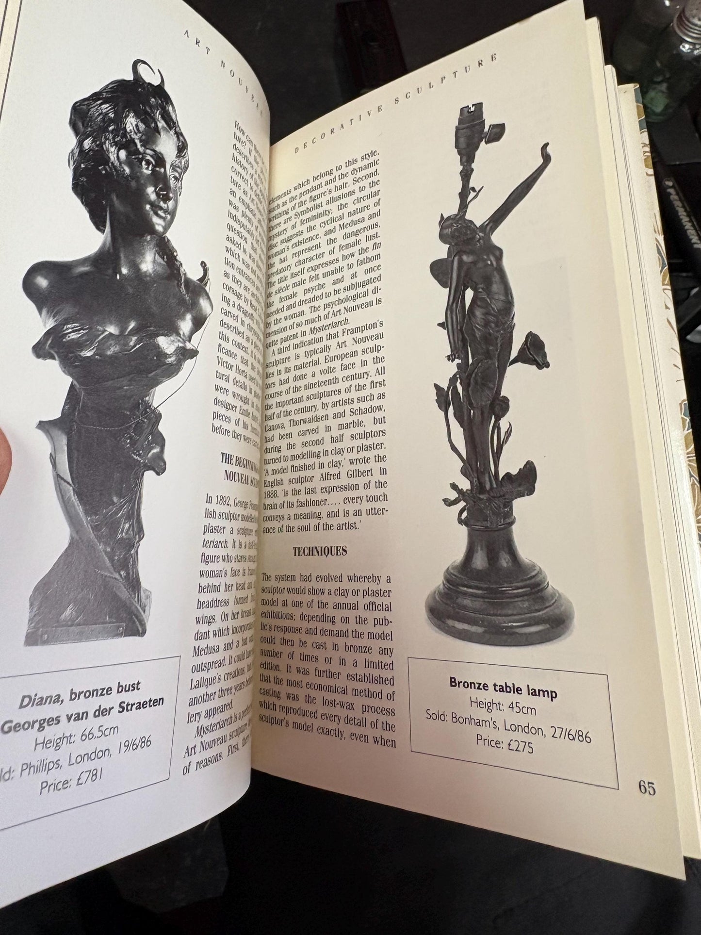 Lovely art nouveau buyers guide book  great reference- 1988 great value