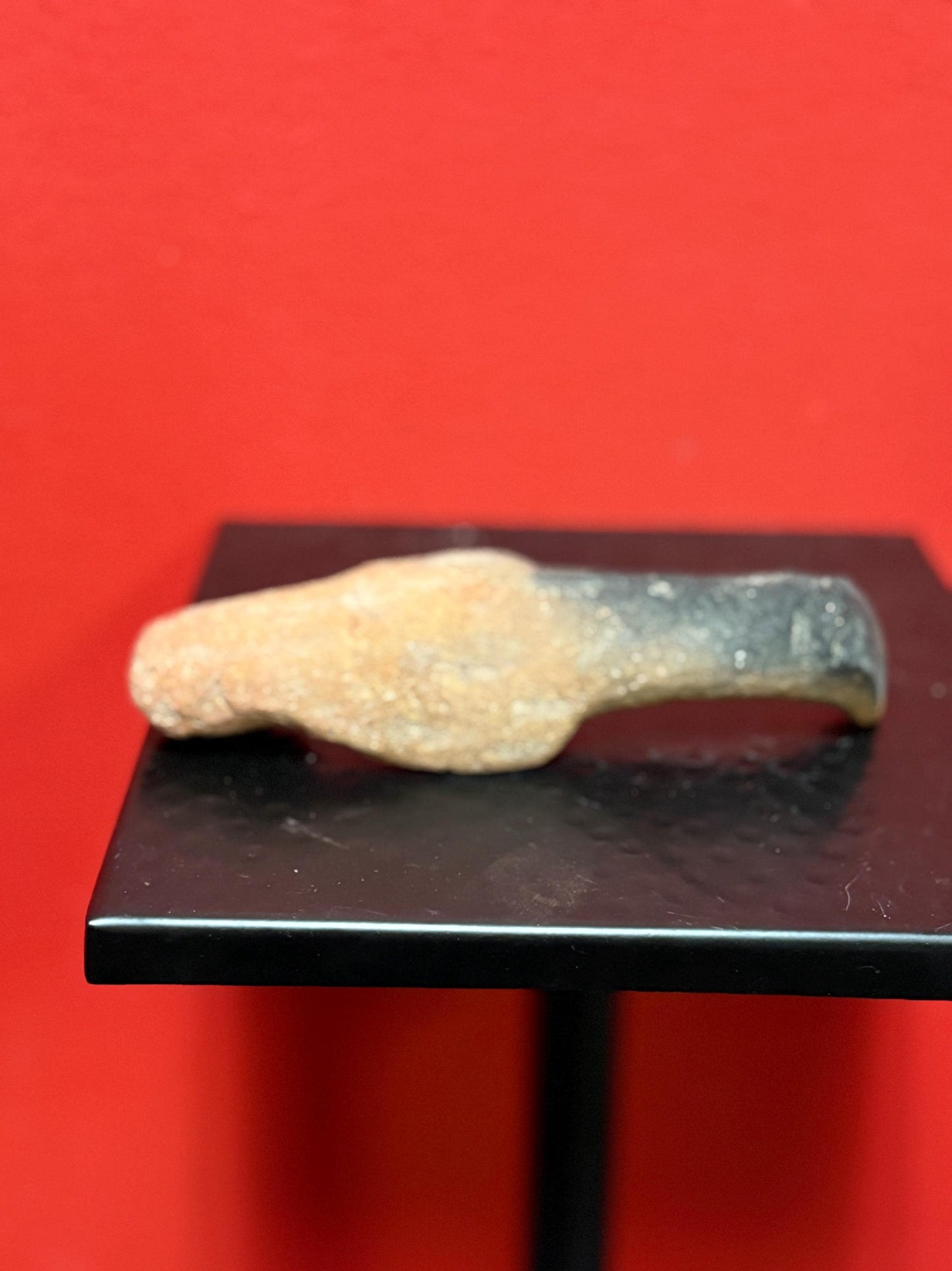 fabulous museum quality rare 6 1/2 inch Egyptian ancient terra-cotta statue with amazing detail - see description- wow