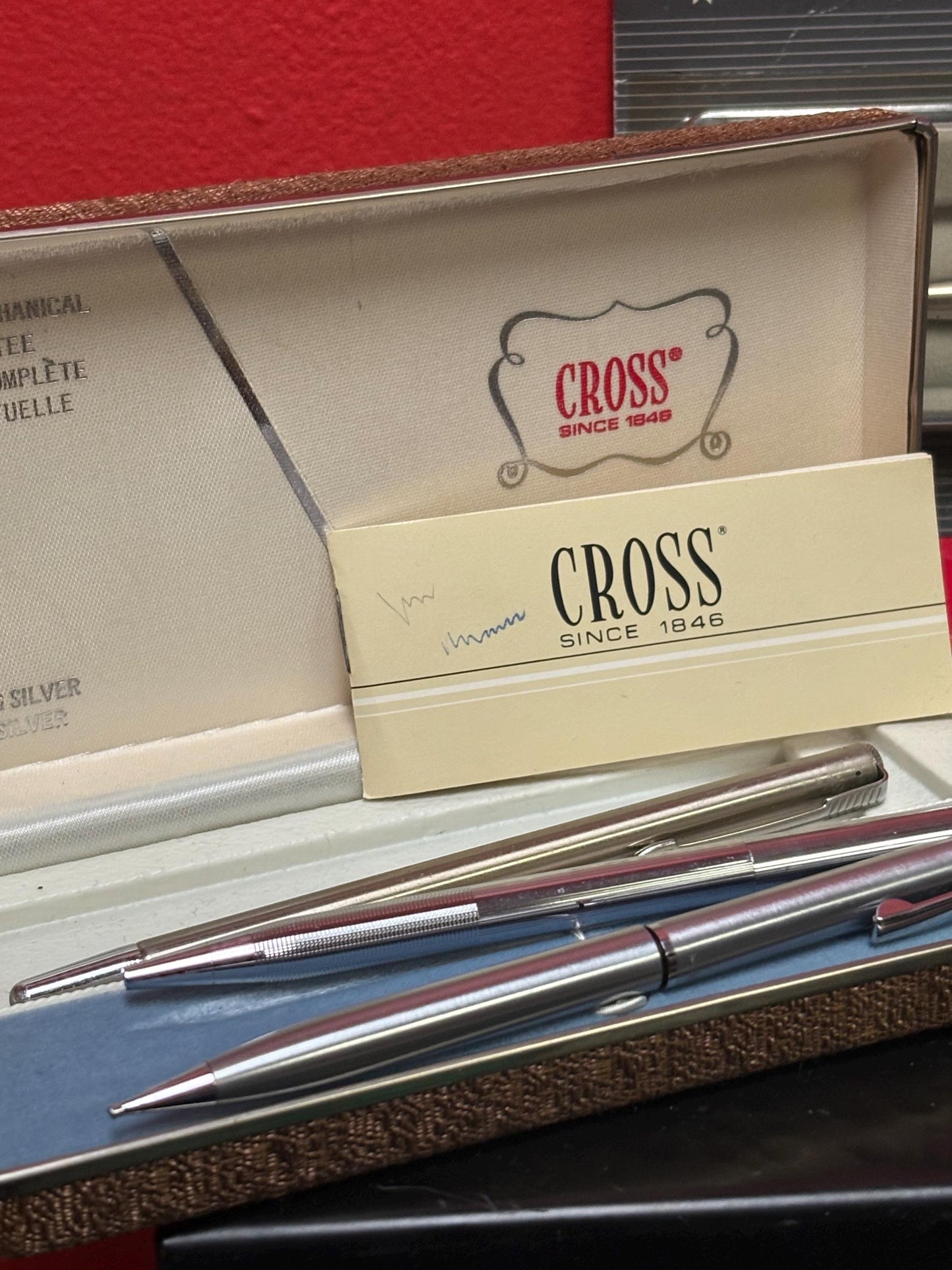 cool lot of cross and Parker pens and mechanical pencils   as is lot  great value