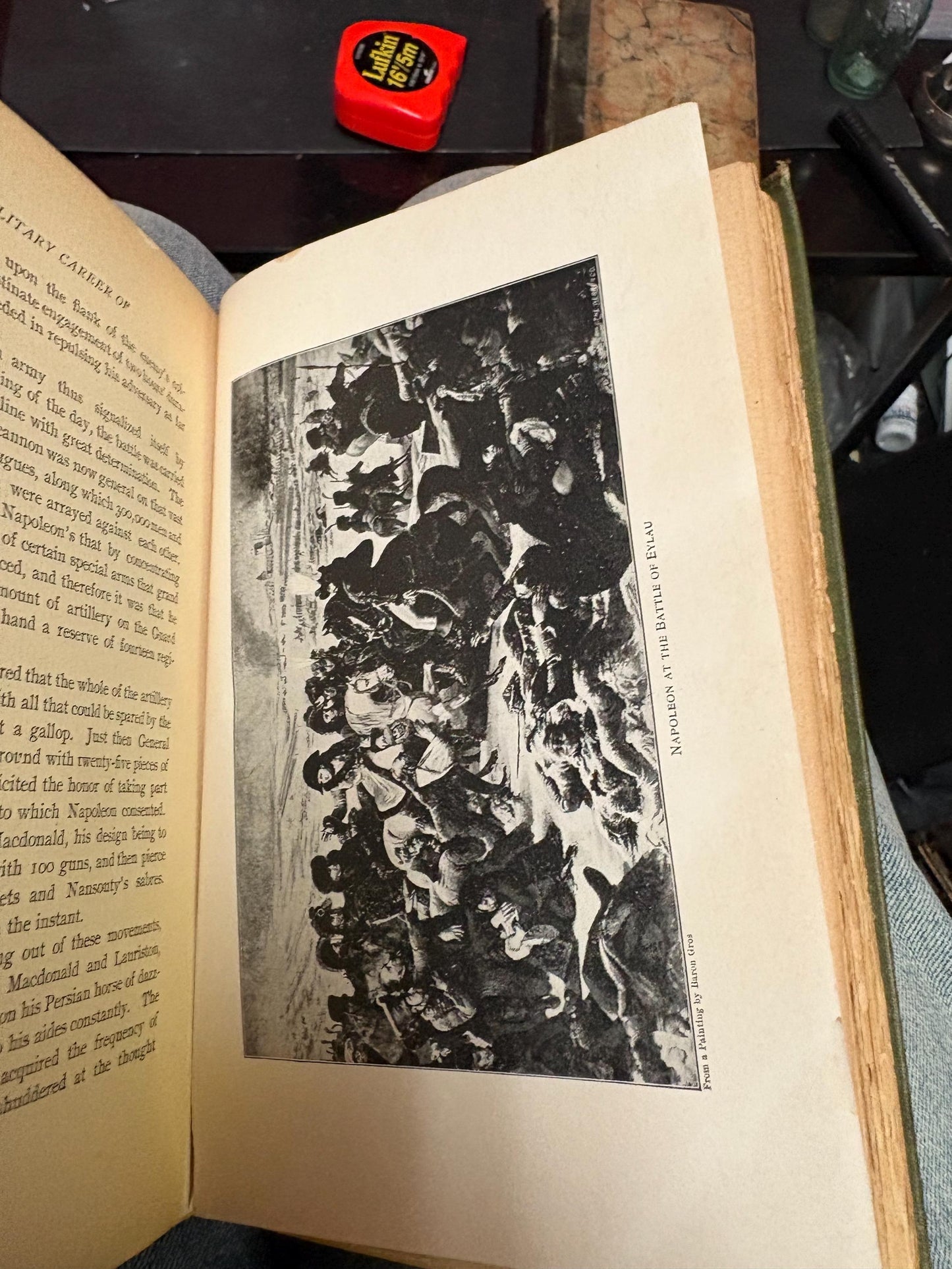 Fabulous antique copy of Napoleons military career by M B GIBBS - 1st edition 1895  good condition  spine little loose