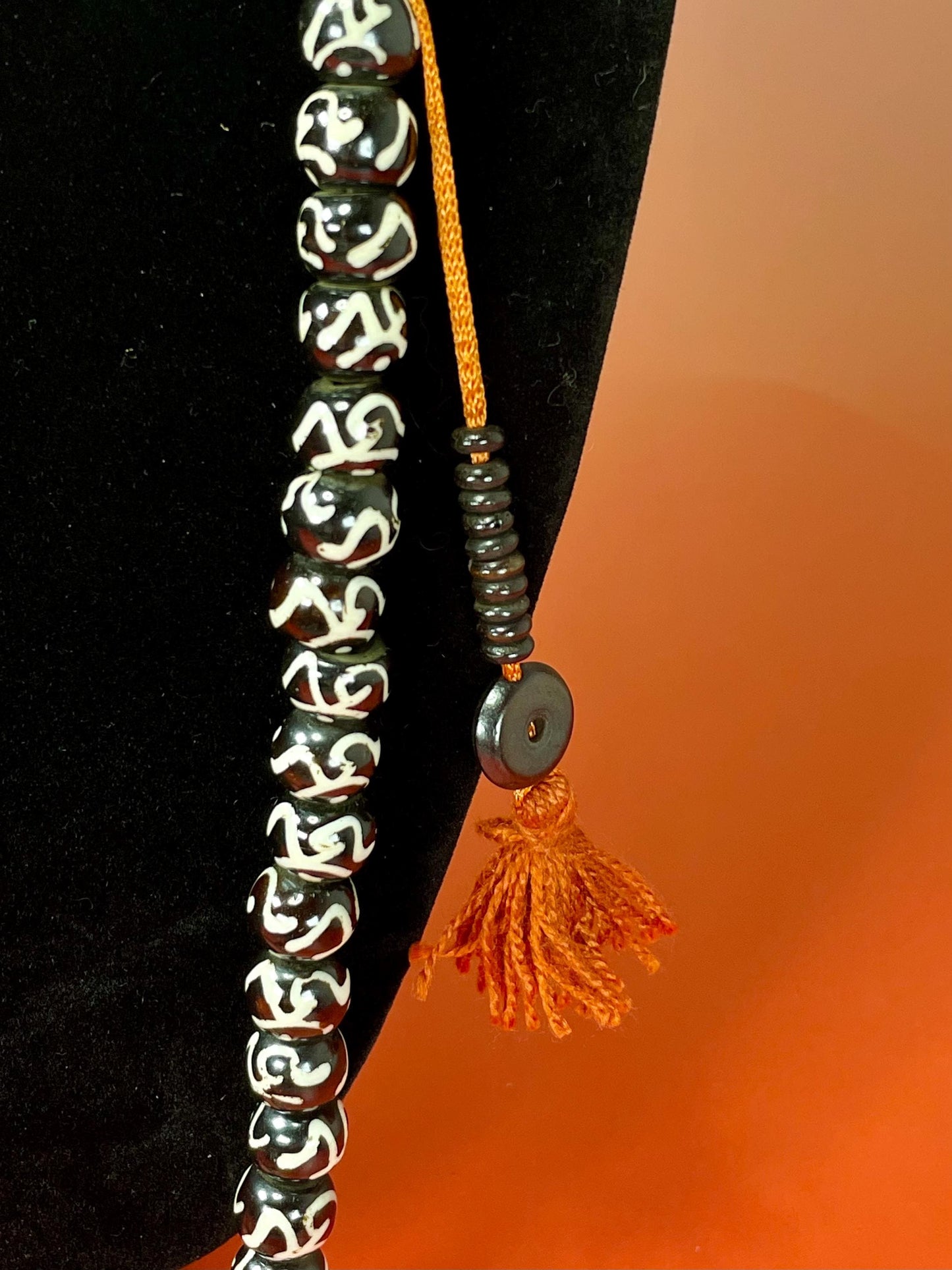 108 Bead Mala with Tassels