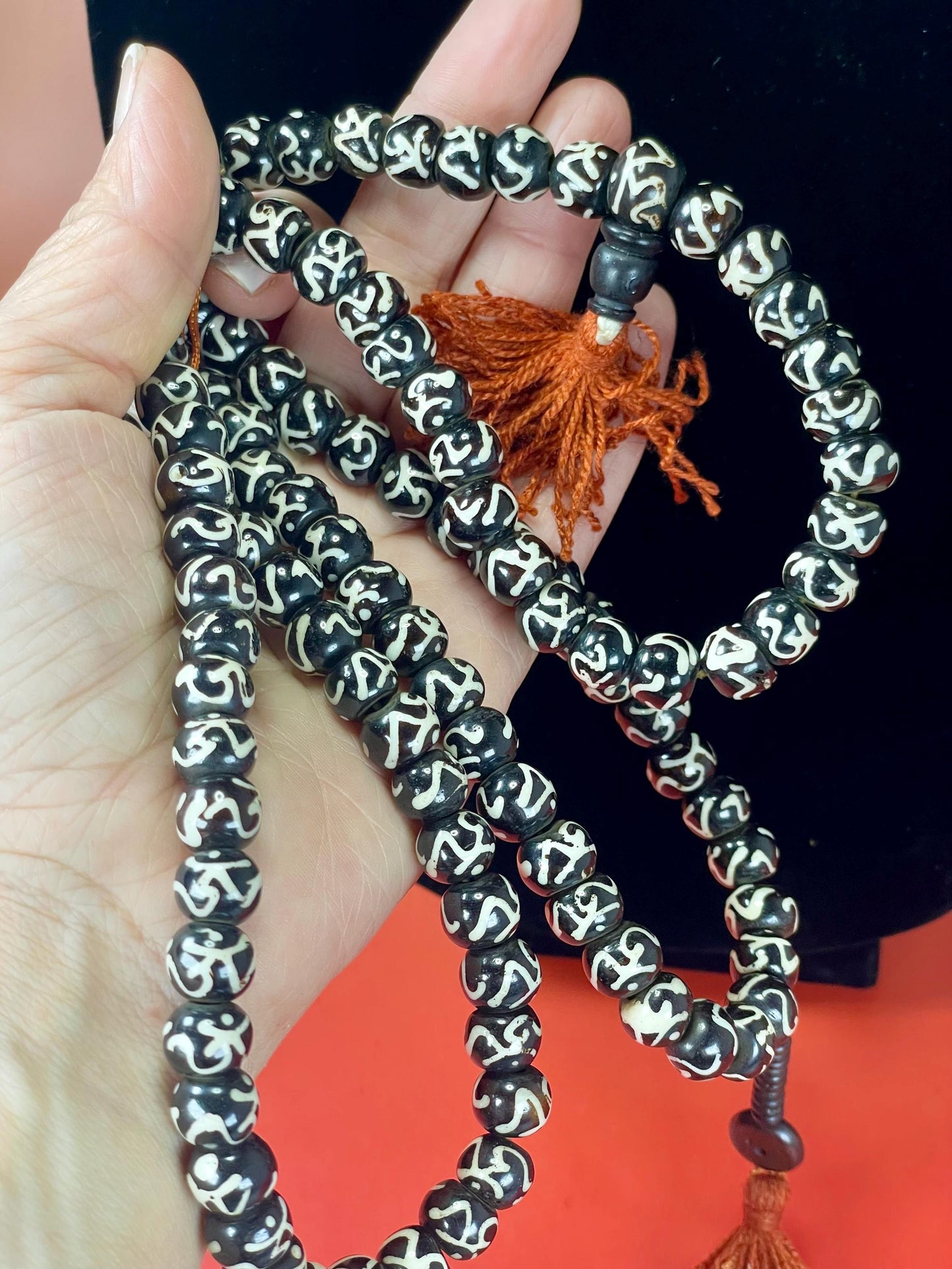 108 Bead Mala with Tassels