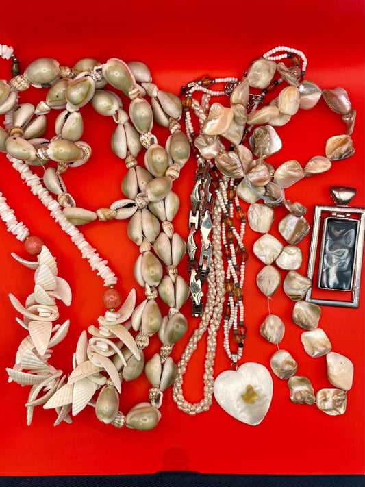 Lot of 7 Assorted Items  Mixed Styles, Lengths & Materials