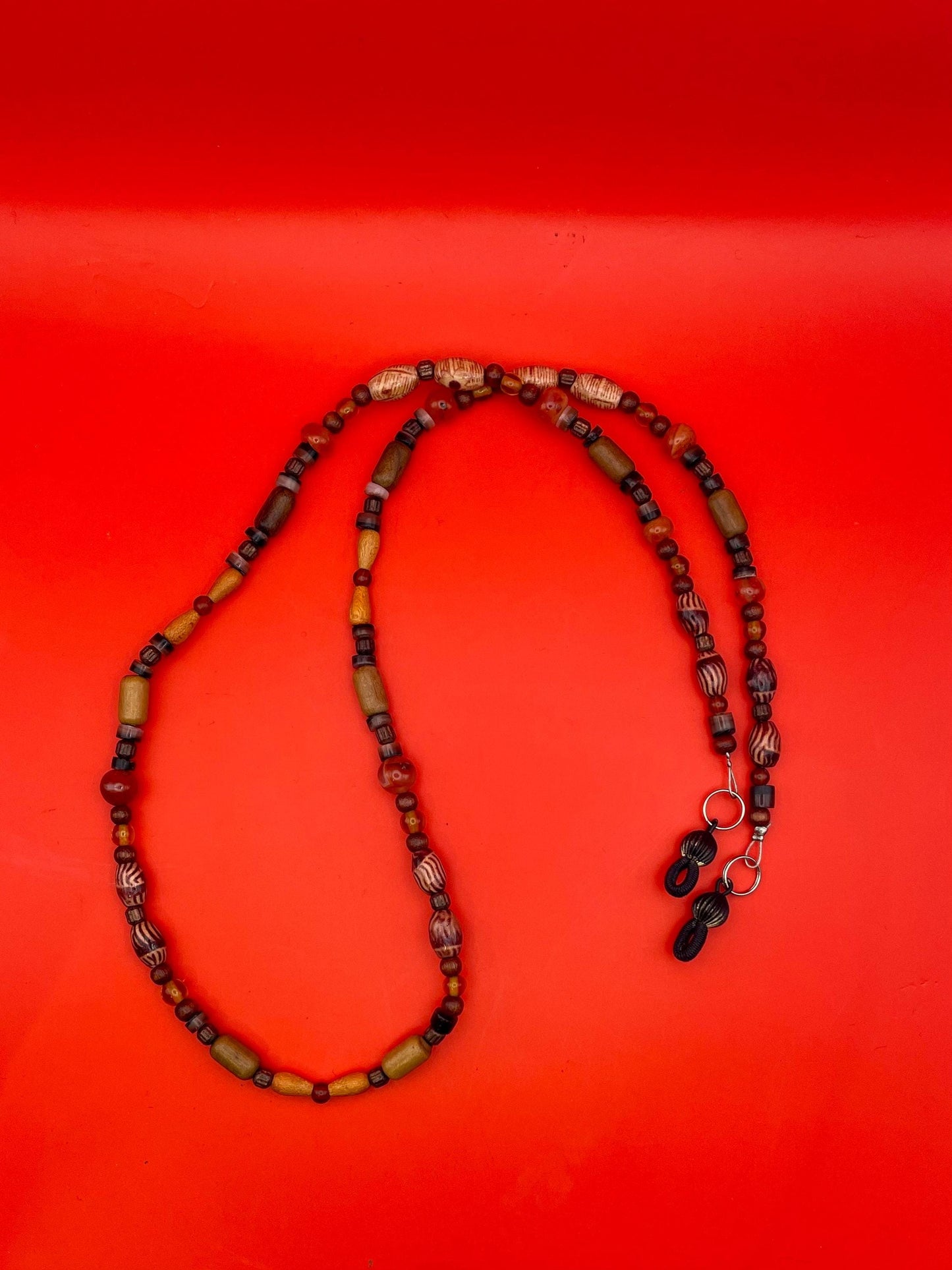 Lot of 5 Assorted Necklaces and one eyeglass chain  Mixed Styles, Lengths & Materials