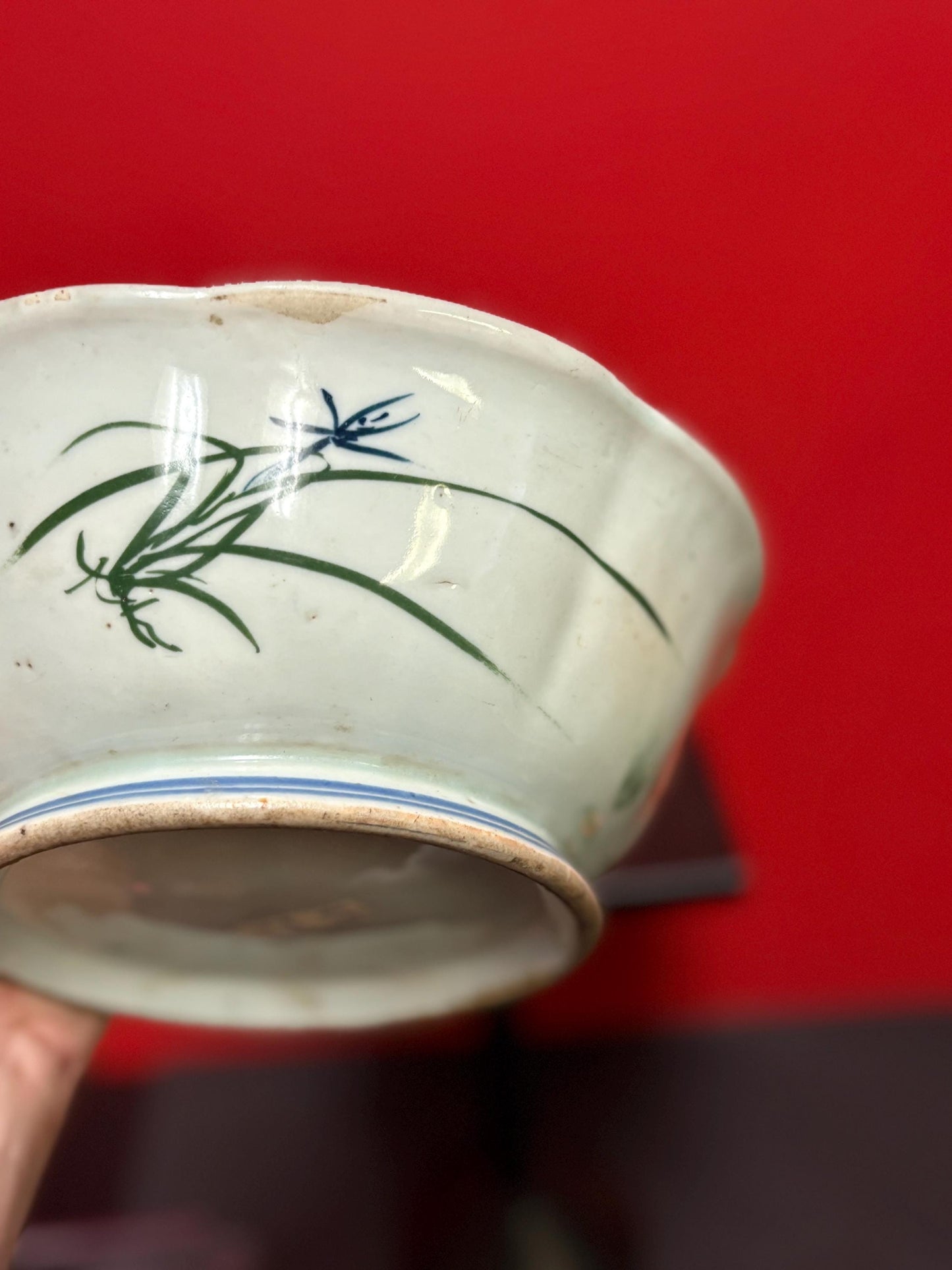 Late 19 century stunning Chinese heavily decorated bowl  wonderful condition -8 1/2 x 3 high  Chinese porcelain