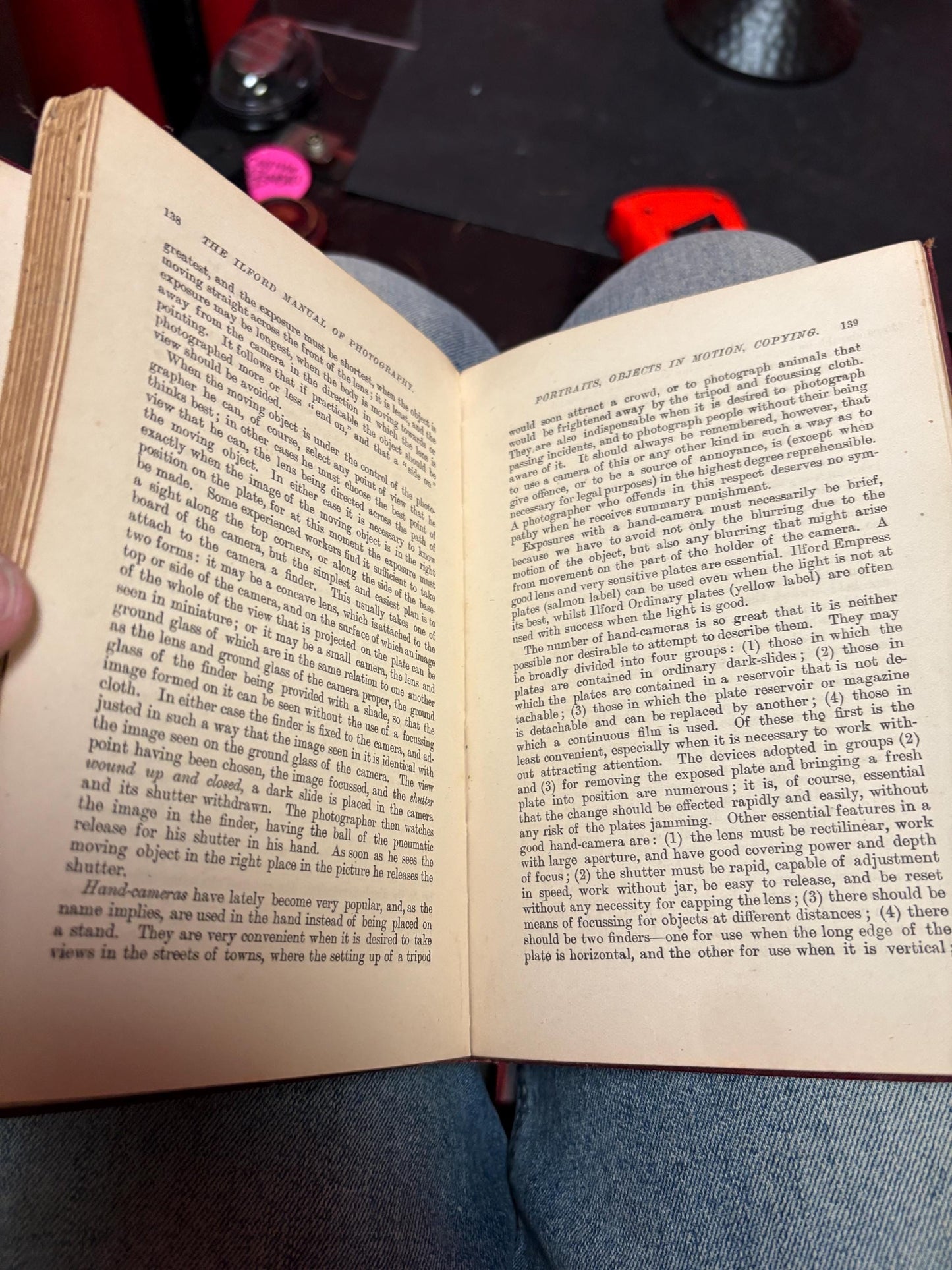 early 20th century manual of photography book  pretty good condition