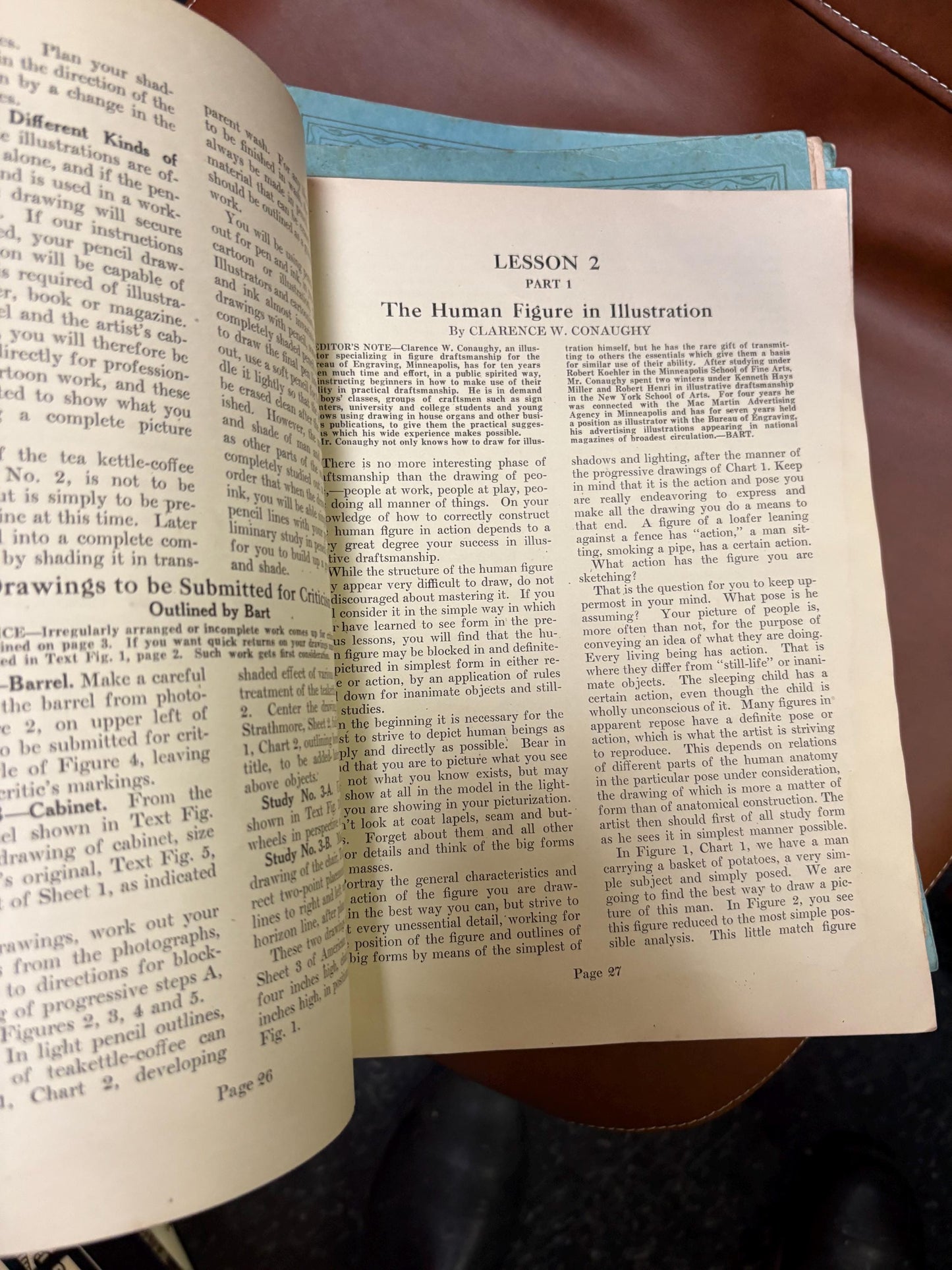 Fabulous collection of 12 modern illustrating including cartooning books in rough condition - 1920s Minneapolis good value