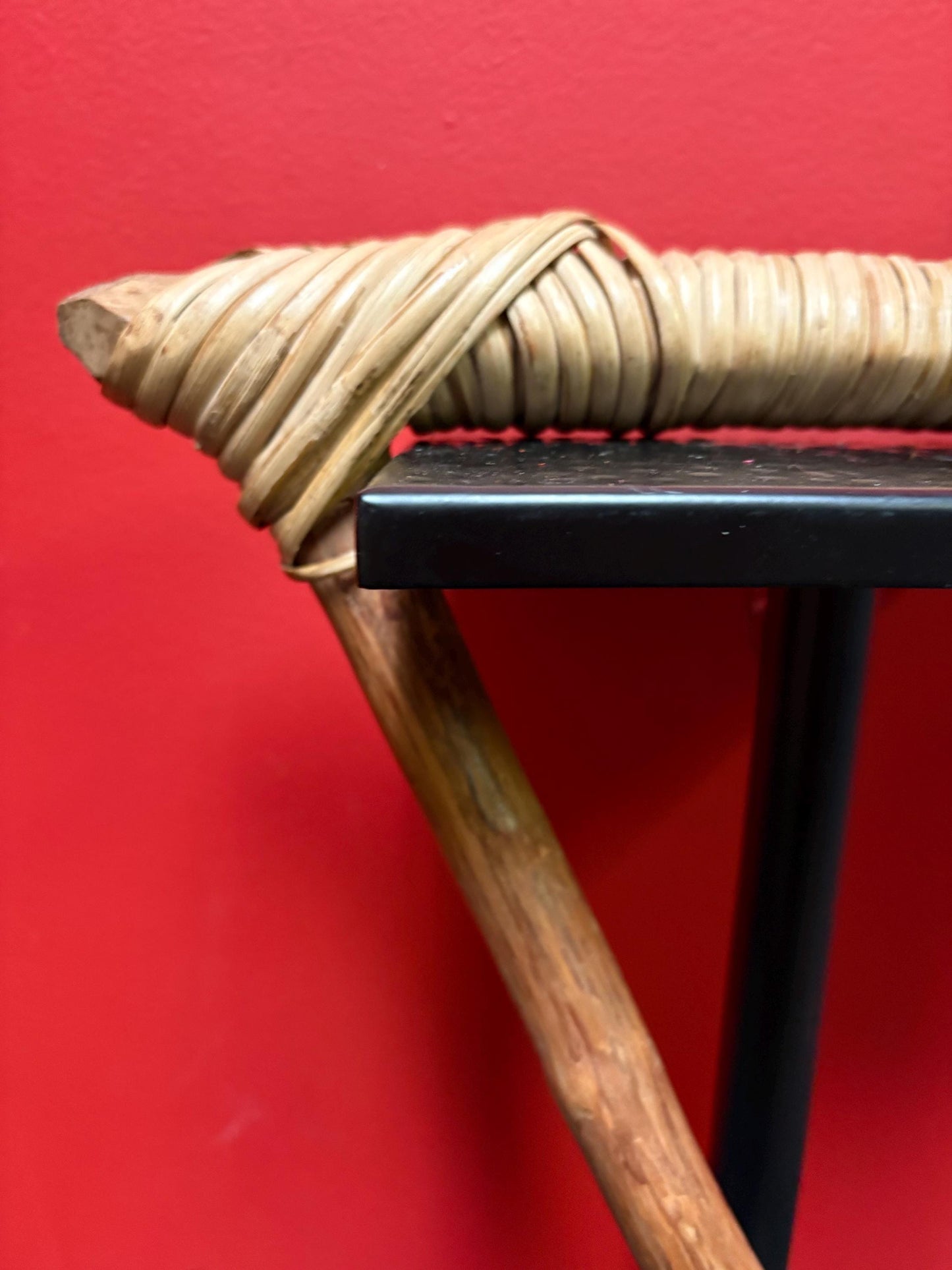 Stunning indigenous Papua New Guinea  ADZ carving tool  stone head  rare beautiful  good condition  18 x 10“  tribal indigenous history