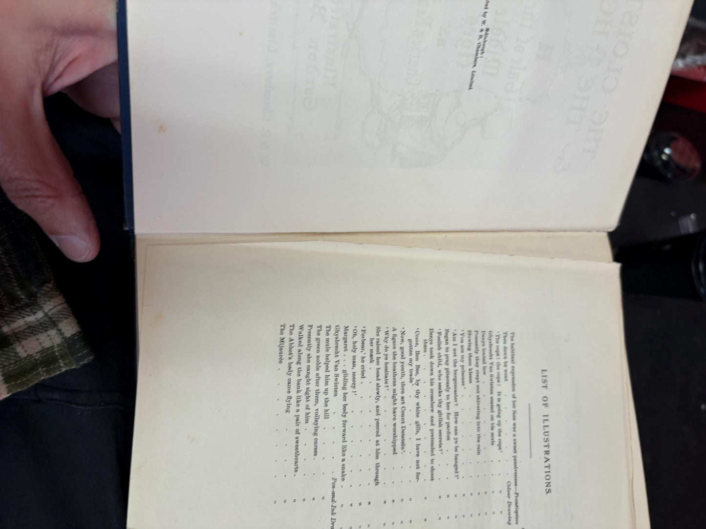 beautiful 19 century copy of the cloister and the hearth  one page loose otherwise decent condition with great pictures