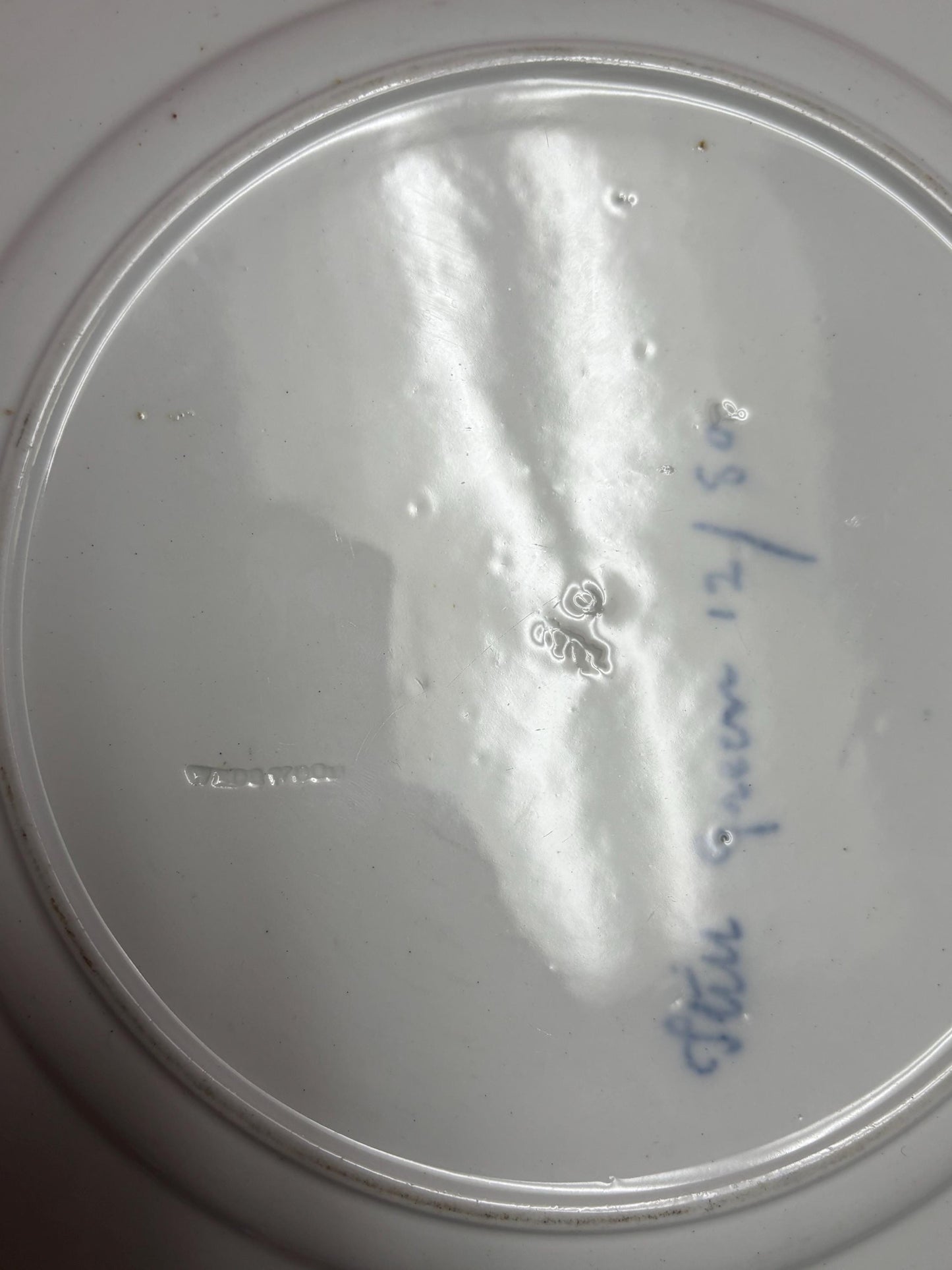 very rare 19 century Limited edition Wedgewood plate with Russian scene - possibly made for Faberge  10 inches -B