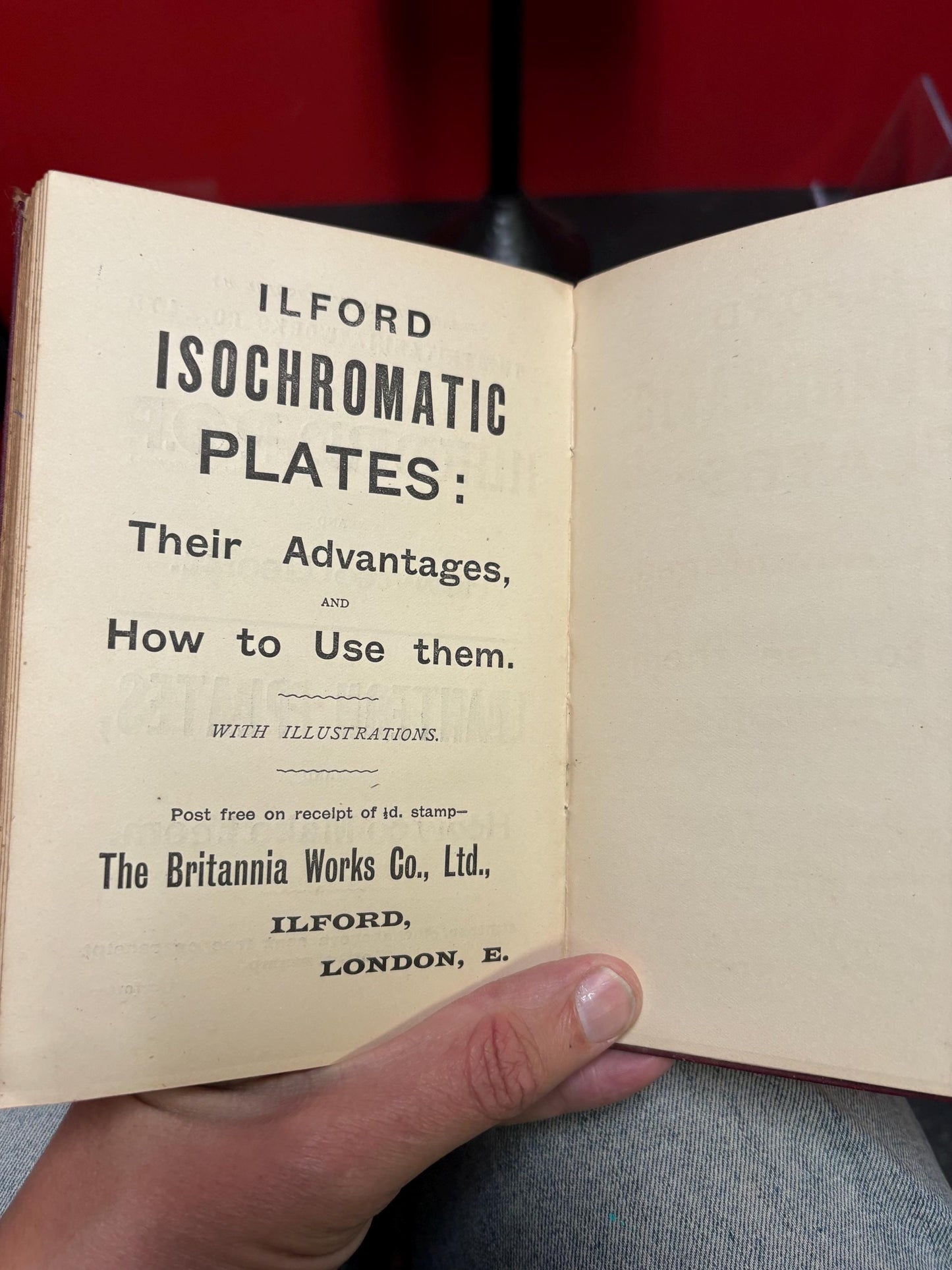 early 20th century manual of photography book  pretty good condition