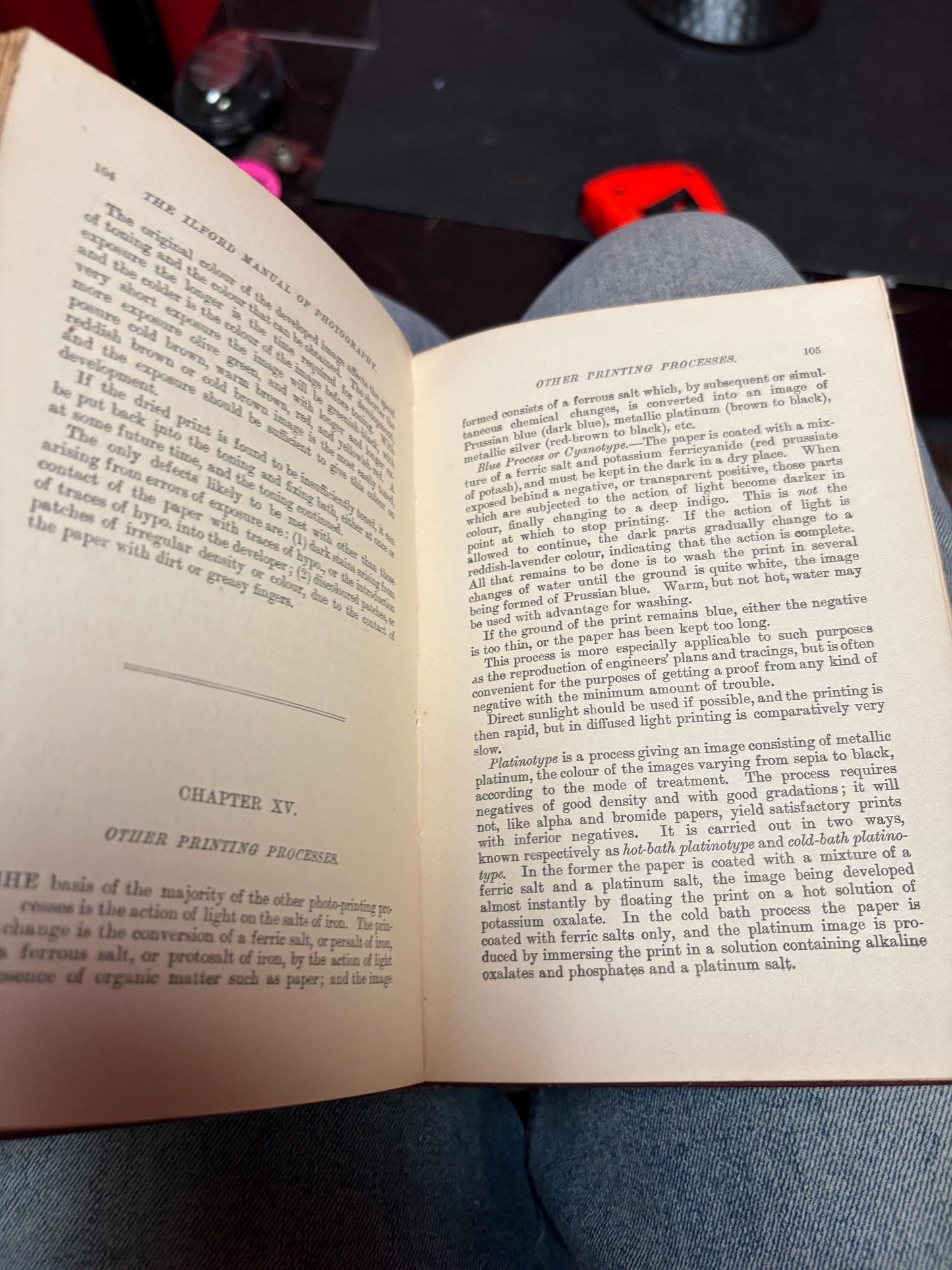 early 20th century manual of photography book  pretty good condition