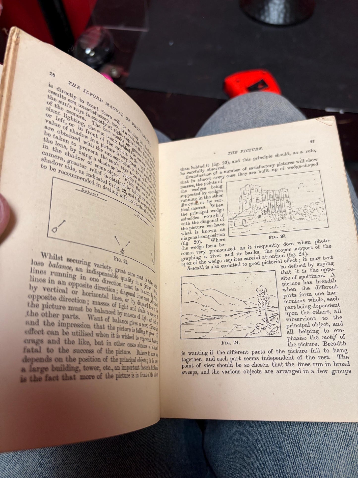 early 20th century manual of photography book  pretty good condition