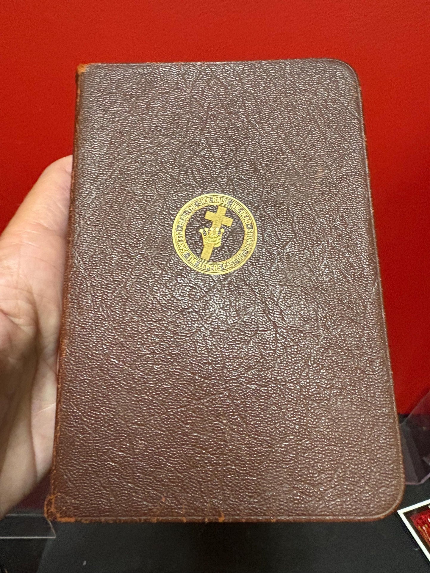 1930s science and health with the key to scriptures book in great condition - very cool info - 6 1/2 x 4 1/2 x 1“ thick