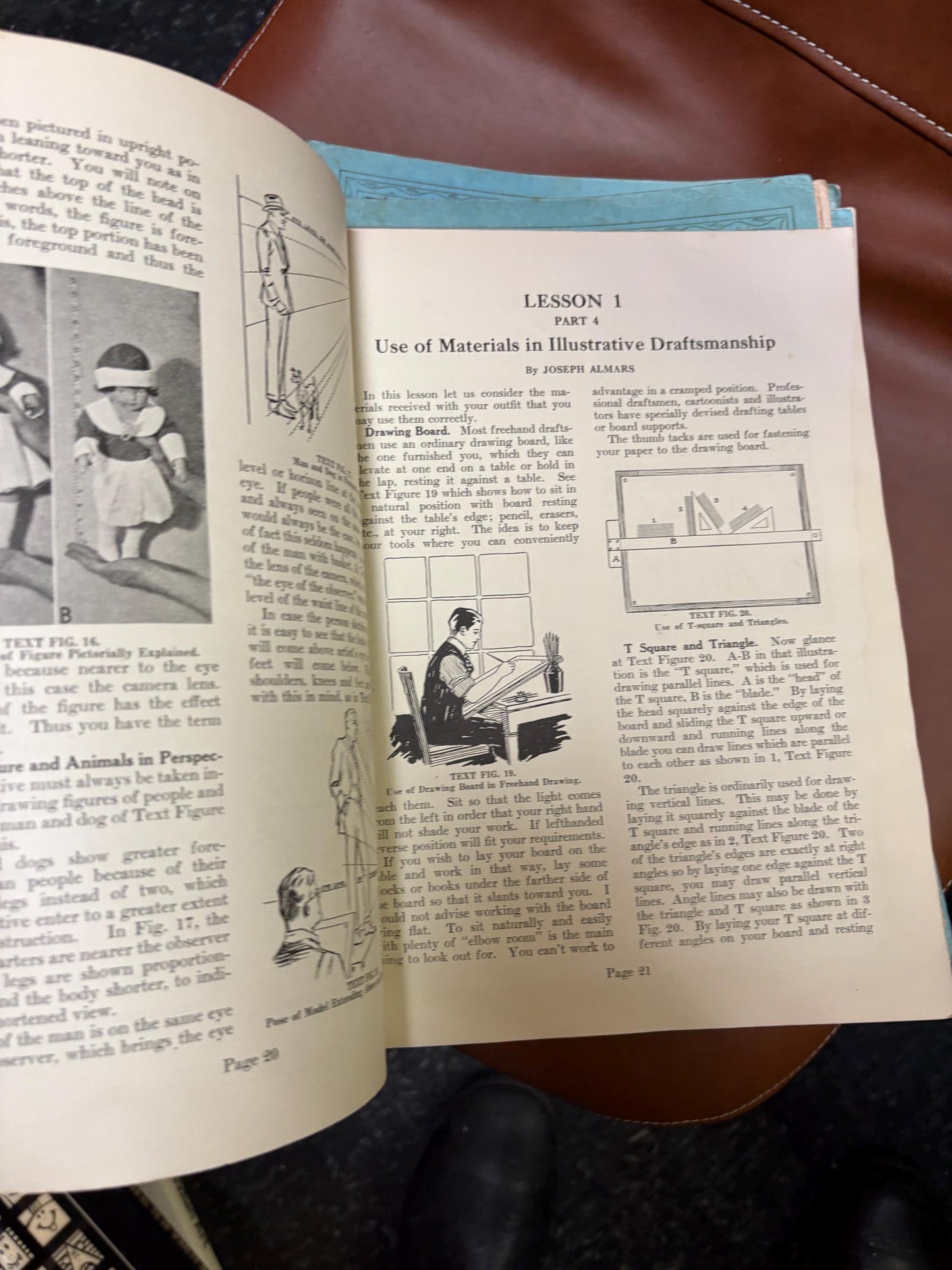 Fabulous collection of 12 modern illustrating including cartooning books in rough condition - 1920s Minneapolis good value