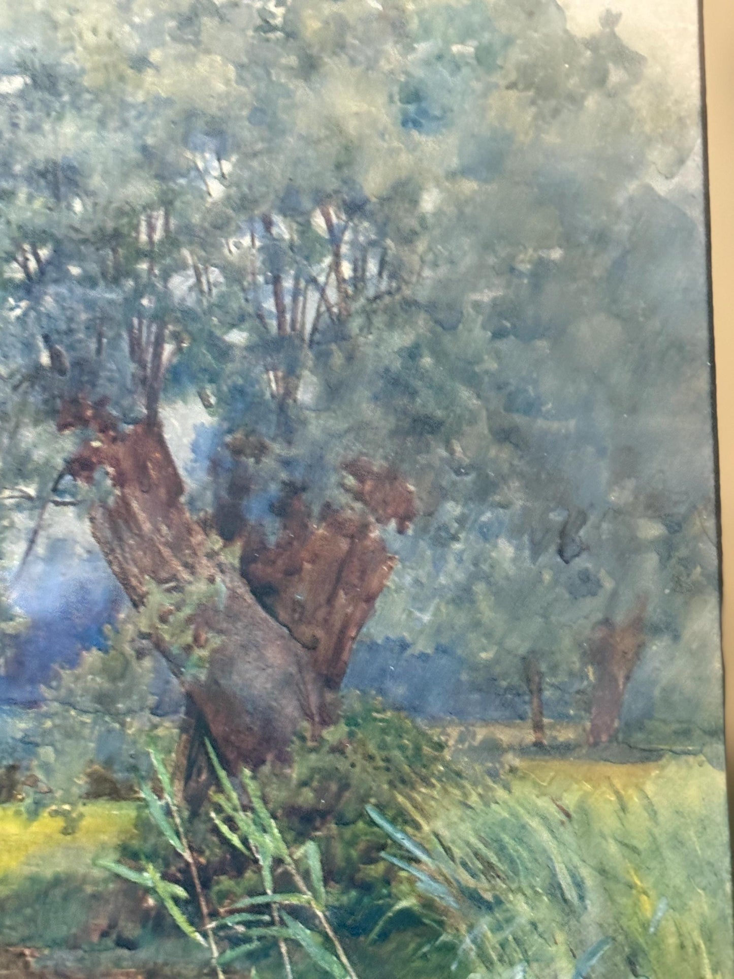 W. Follen Bishop - Stunning antique English watercolour - 20 x 15 inches - famous listed artist.  wonderful detail and great frame