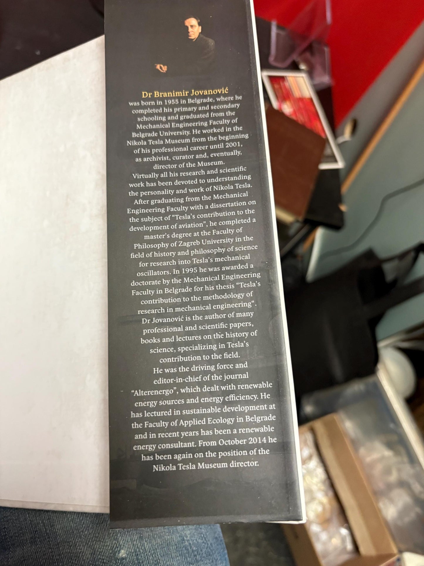 Fancy book entitled Wireless  - the life work and doctrine of NIKOLA TESLA  wonderful pictures  great reading and great gift