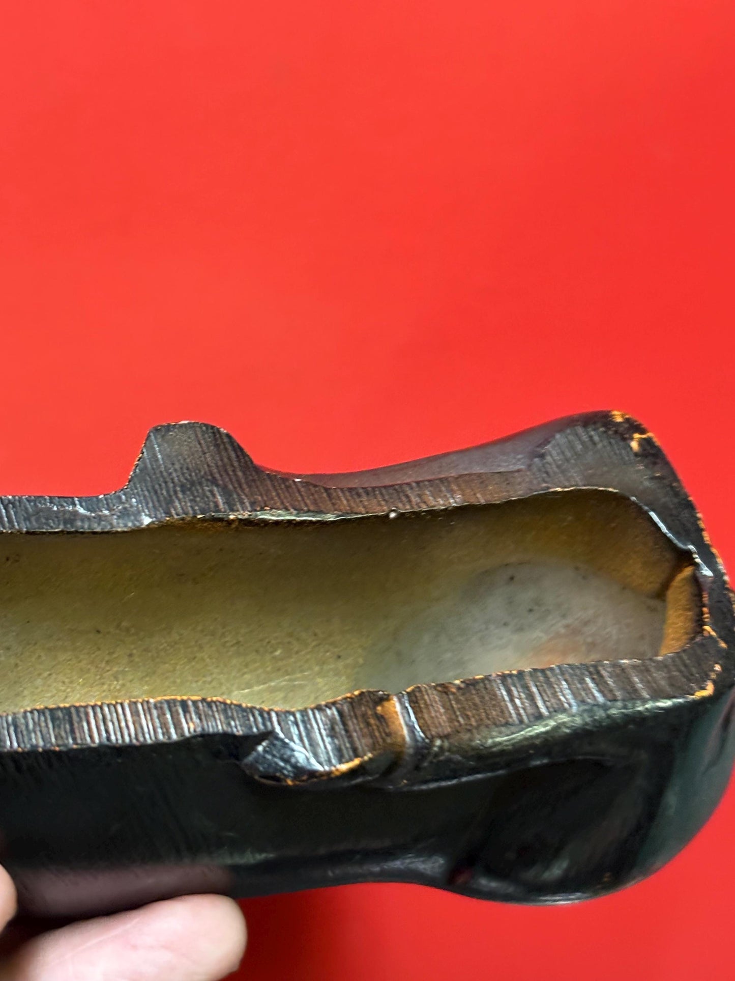 10 x 6 high vintage cast bronze deer statue great look and patina