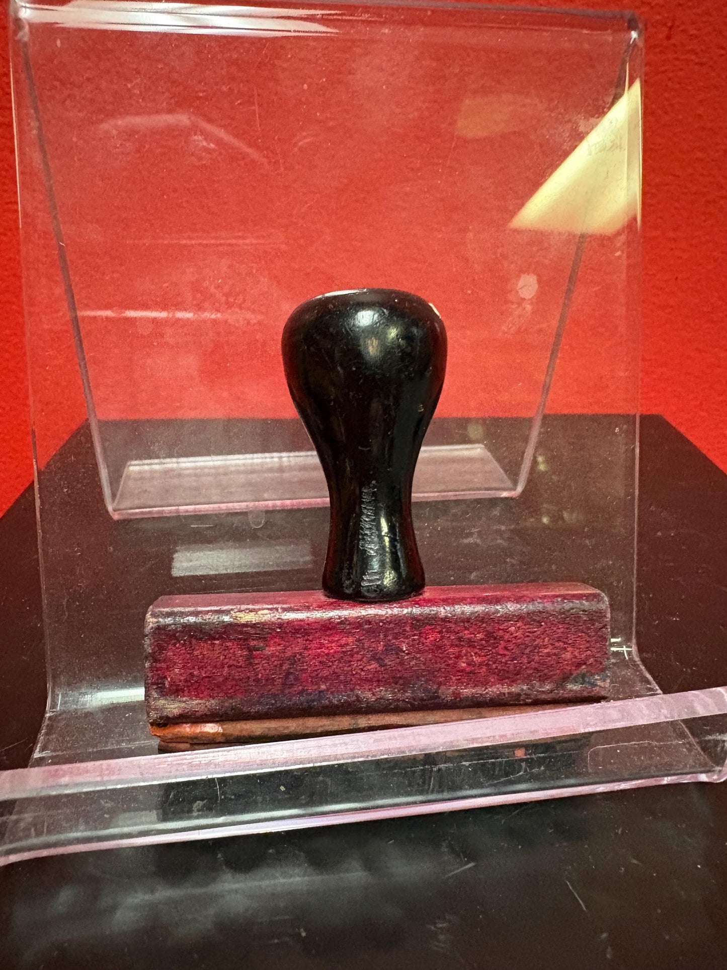 Royal Bank of Canada RBC antique bank stamp 2 1/2 inches high