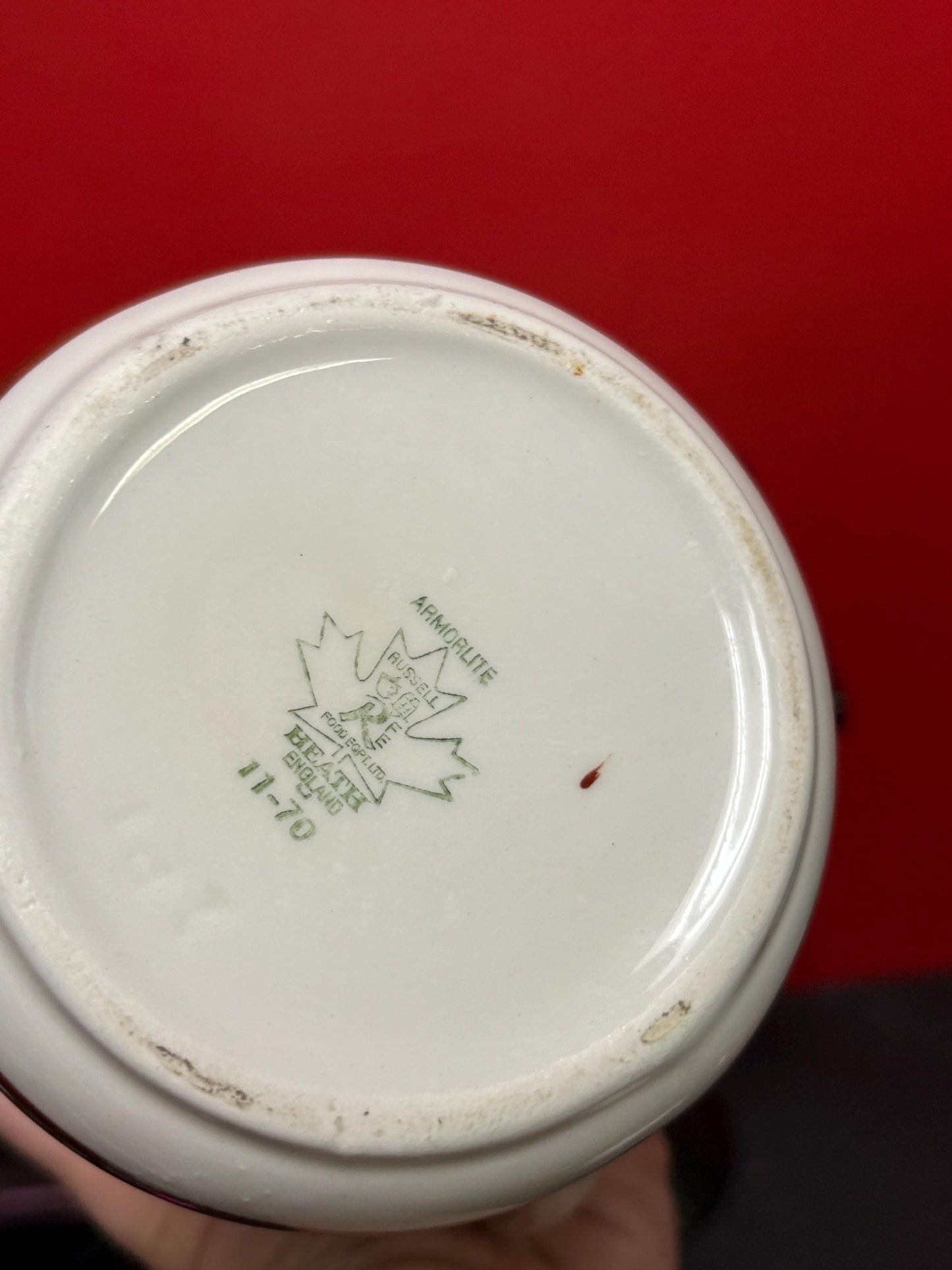 Rare BANFF  school of fine arts Canadian pottery jug - 7 inches tall  perfect condition